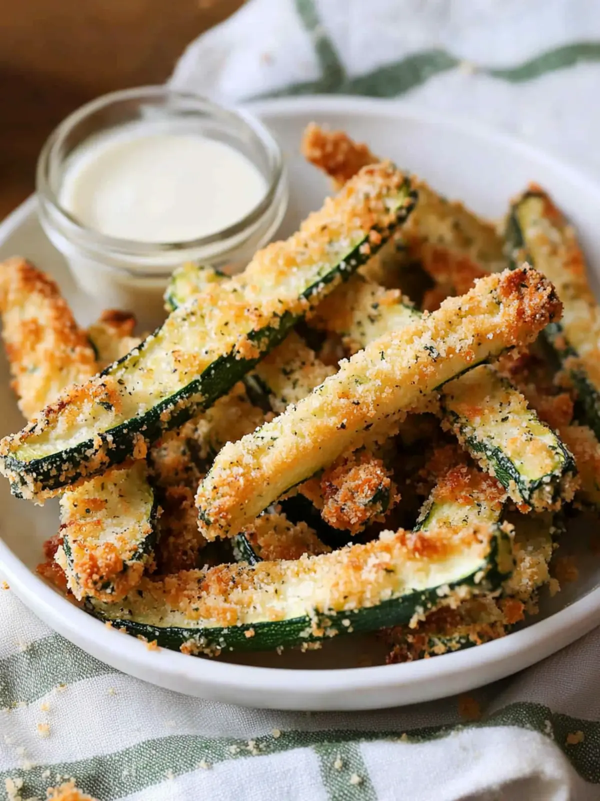 Baked Parmesan Zucchini Fries