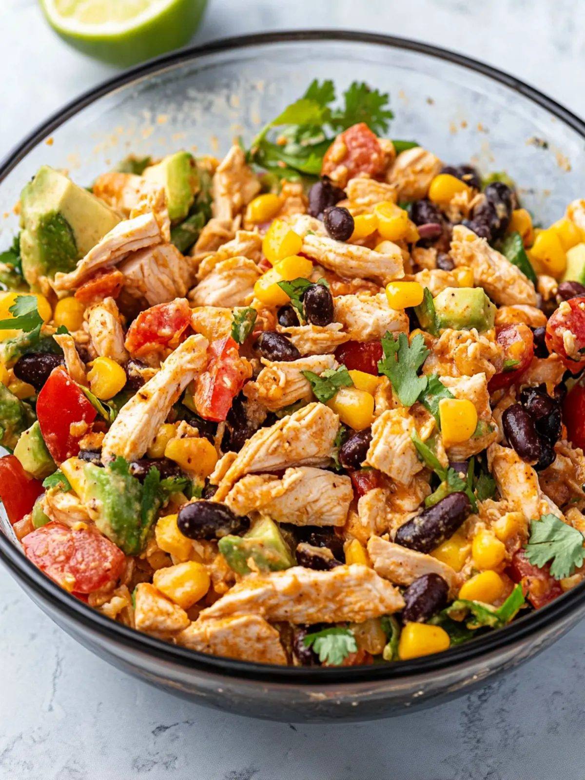 Quick Southwest Chicken Salad That's Bursting with Flavor 2 Quick Southwest Chicken Salad