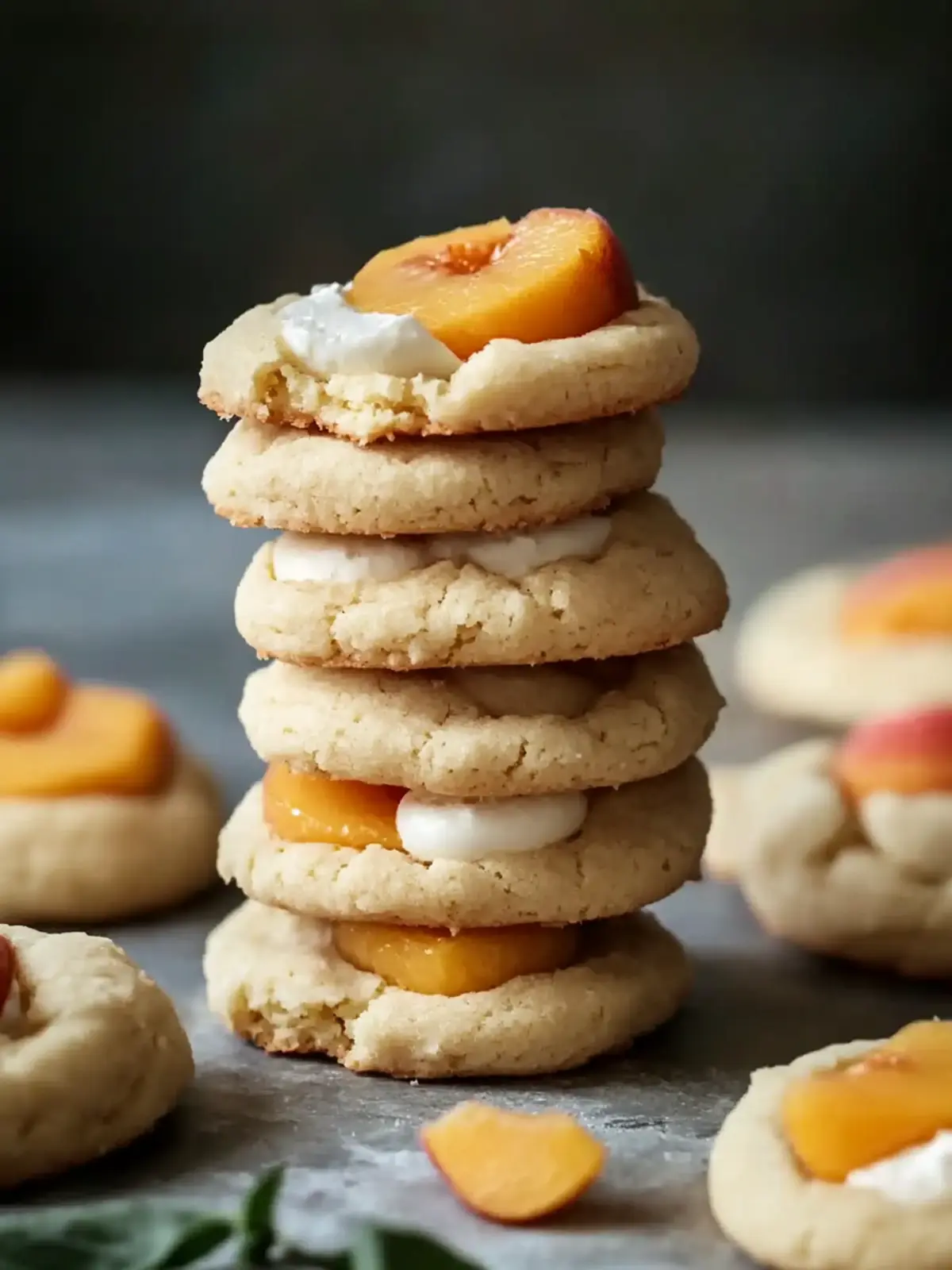 Peaches and Cream Cookies: A Delightfully Chewy Spring Treat 3 Peaches and Cream Cookies