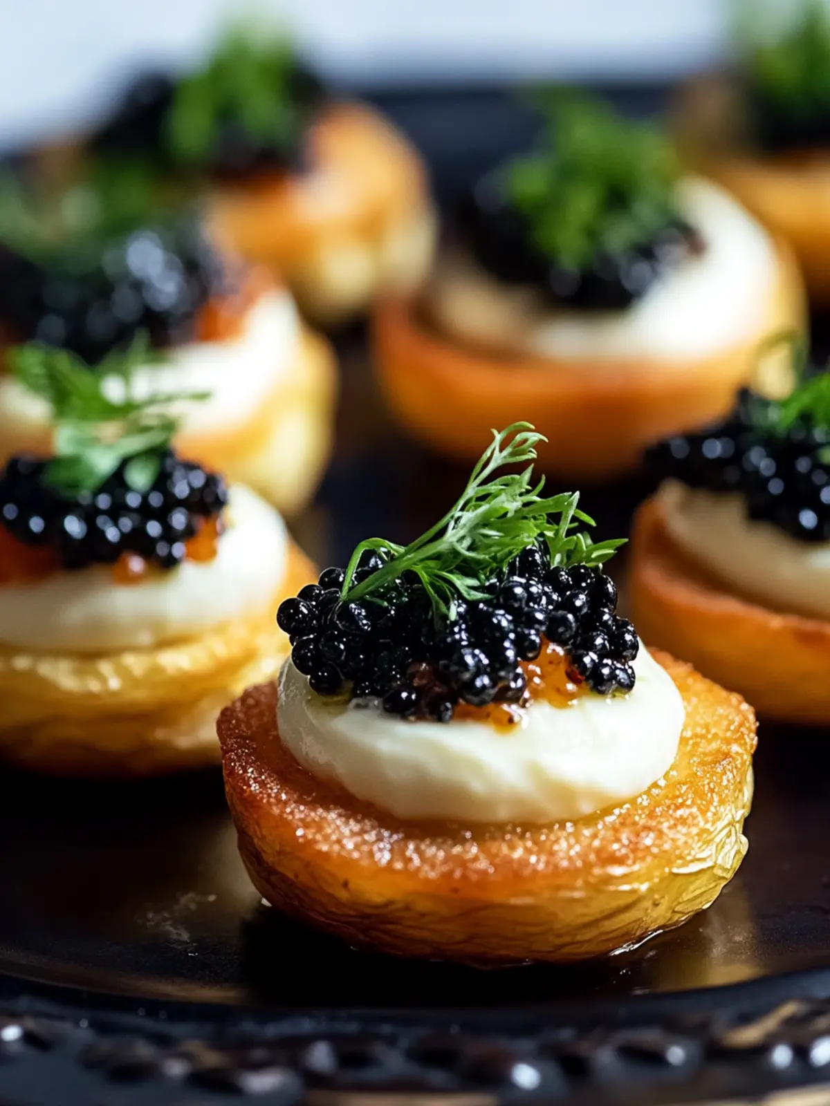 Caviar Potato Bites: Elevate Your Appetizer Game at Home 4 Caviar Potato Bites