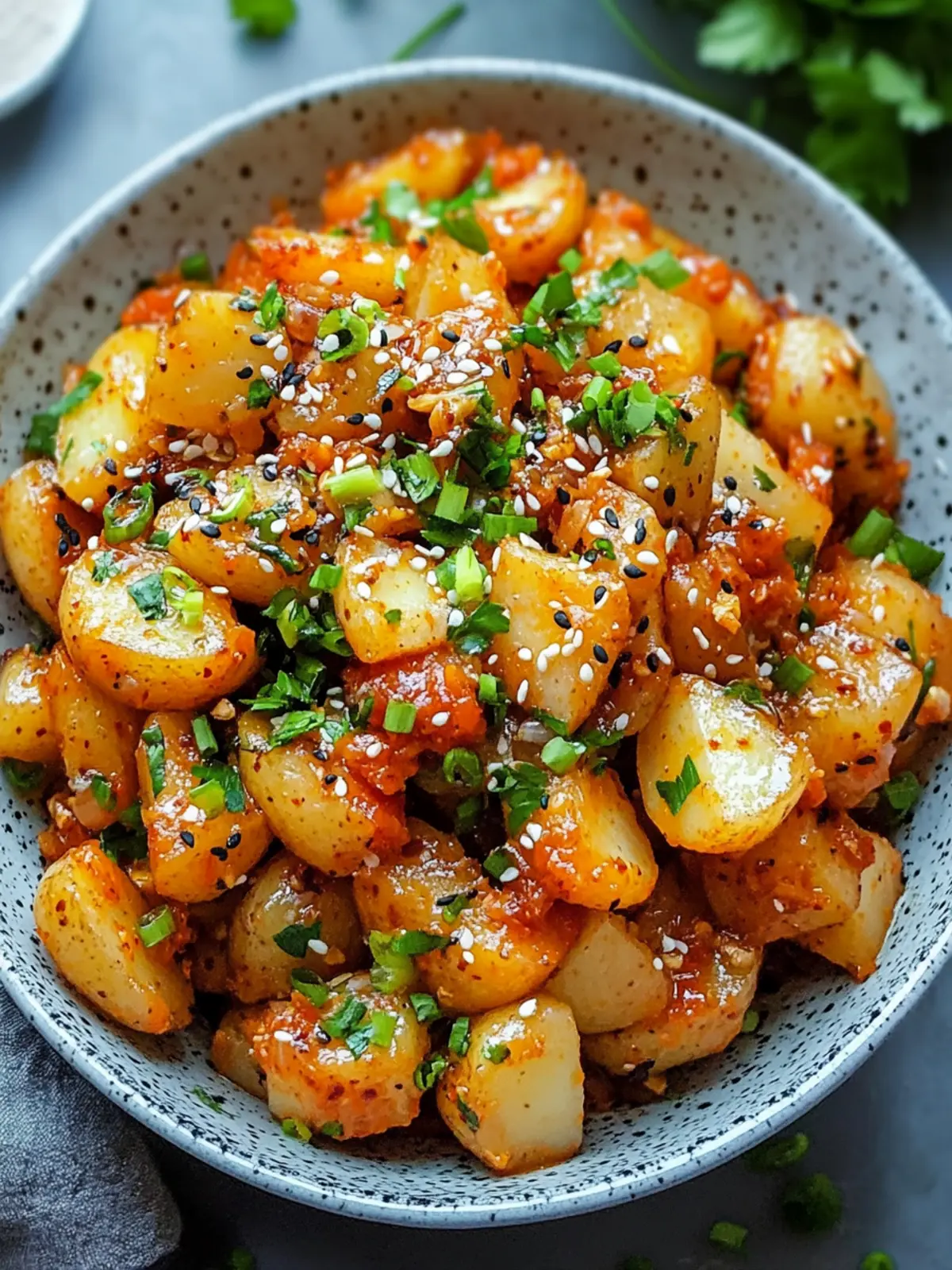 Spicy Kimchi Potato Salad That Will Wow Your Taste Buds 2 Spicy Kimchi Potato Salad