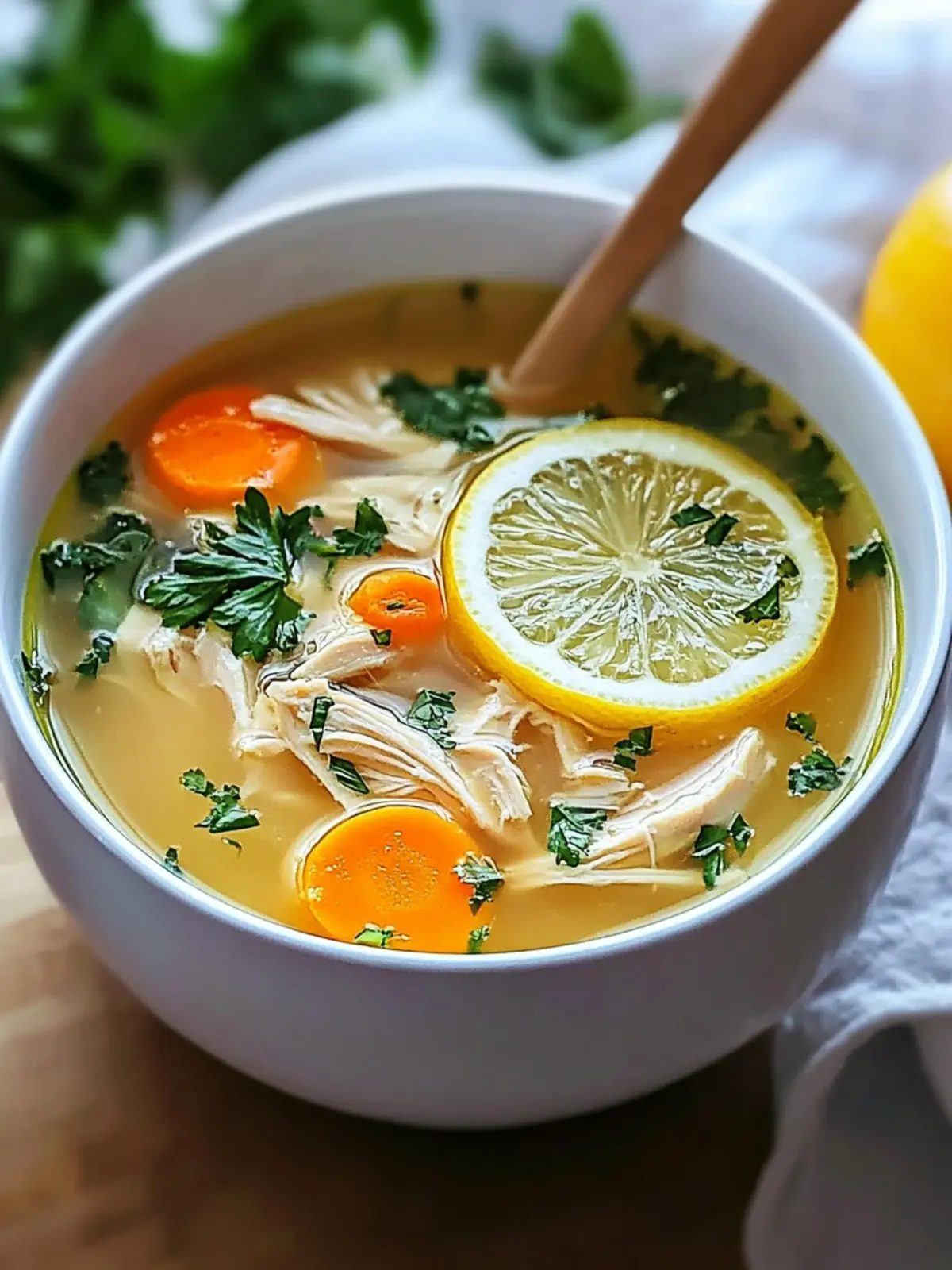 Crockpot Lemon Chicken Soup: A Zesty Comfort Food Classic 3 Crockpot Lemon Chicken Soup