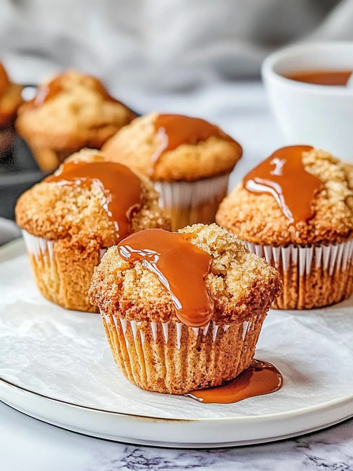 Dulce de Leche Churro Muffins – Decadent, No-Fry Delight! 3 Dulce de Leche Churro Muffins