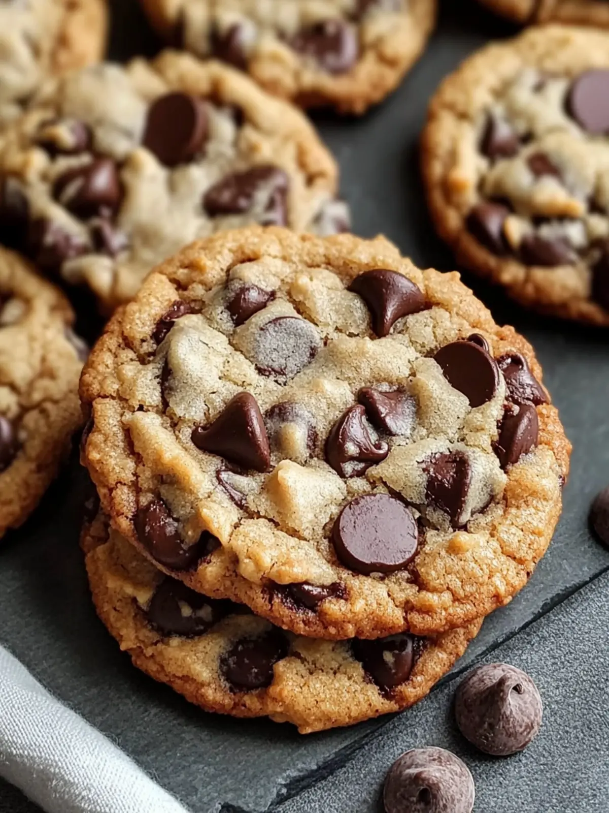 Crispy Gluten-Free Chocolate Chip Cookies