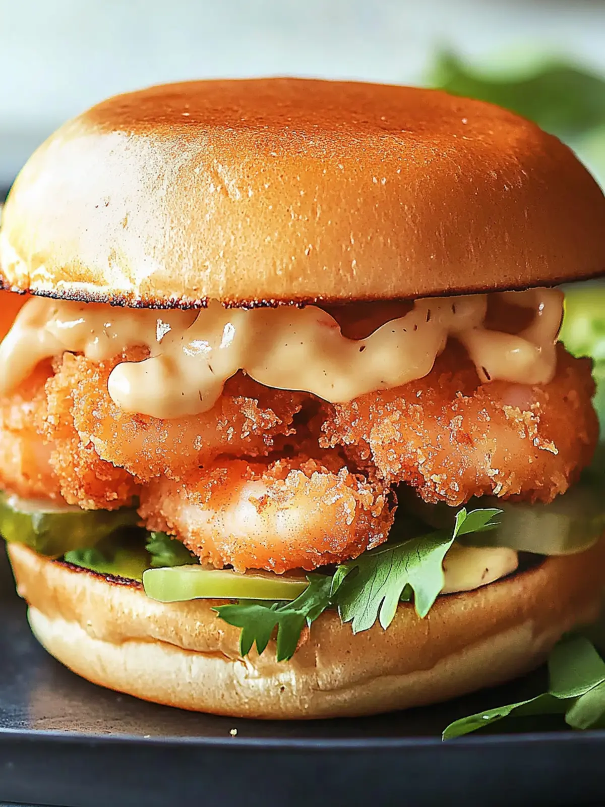 Coconut Shrimp Burgers with Zesty Mayo for a Flavor Splash 2 Coconut Shrimp Burgers