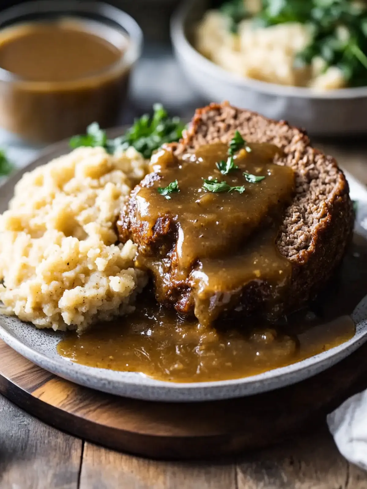 Delicious Crock Pot Meatloaf with Pan Gravy for Family Joy 2 Delicious Crock Pot Meatloaf with Pan Gravy