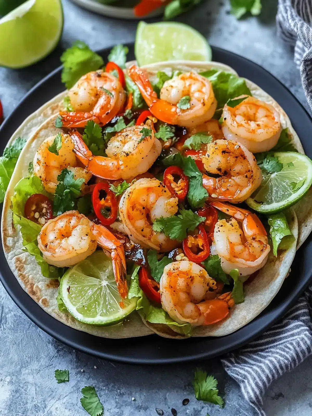 Zesty Chili Lime Shrimp Wraps: A Quick Coastal Treat 5 Zesty Chili Lime Shrimp Wraps