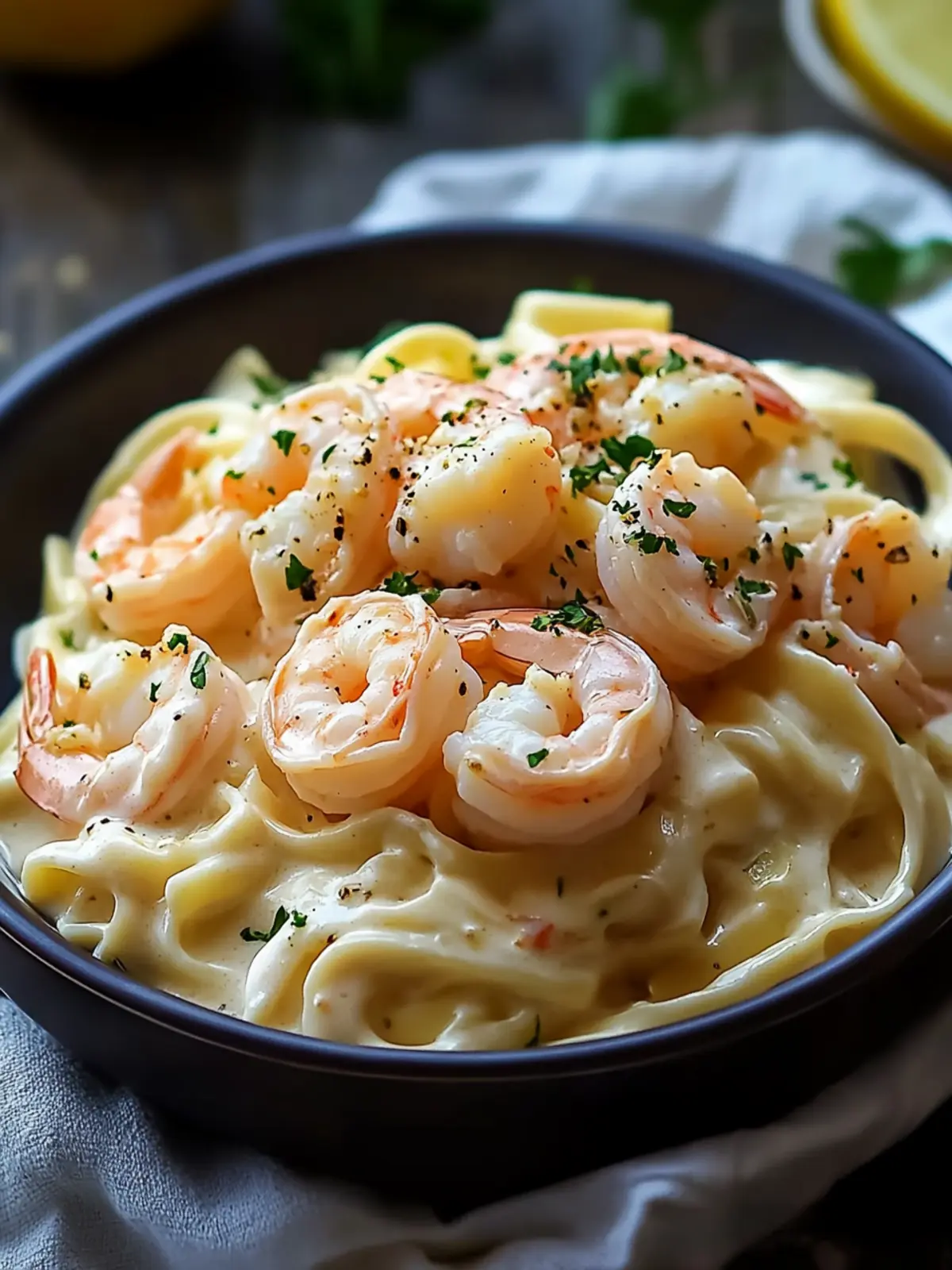 Creamy Shrimp & Crab Alfredo Roll-Ups: A Seafood Delight 4 Creamy Shrimp & Crab Alfredo