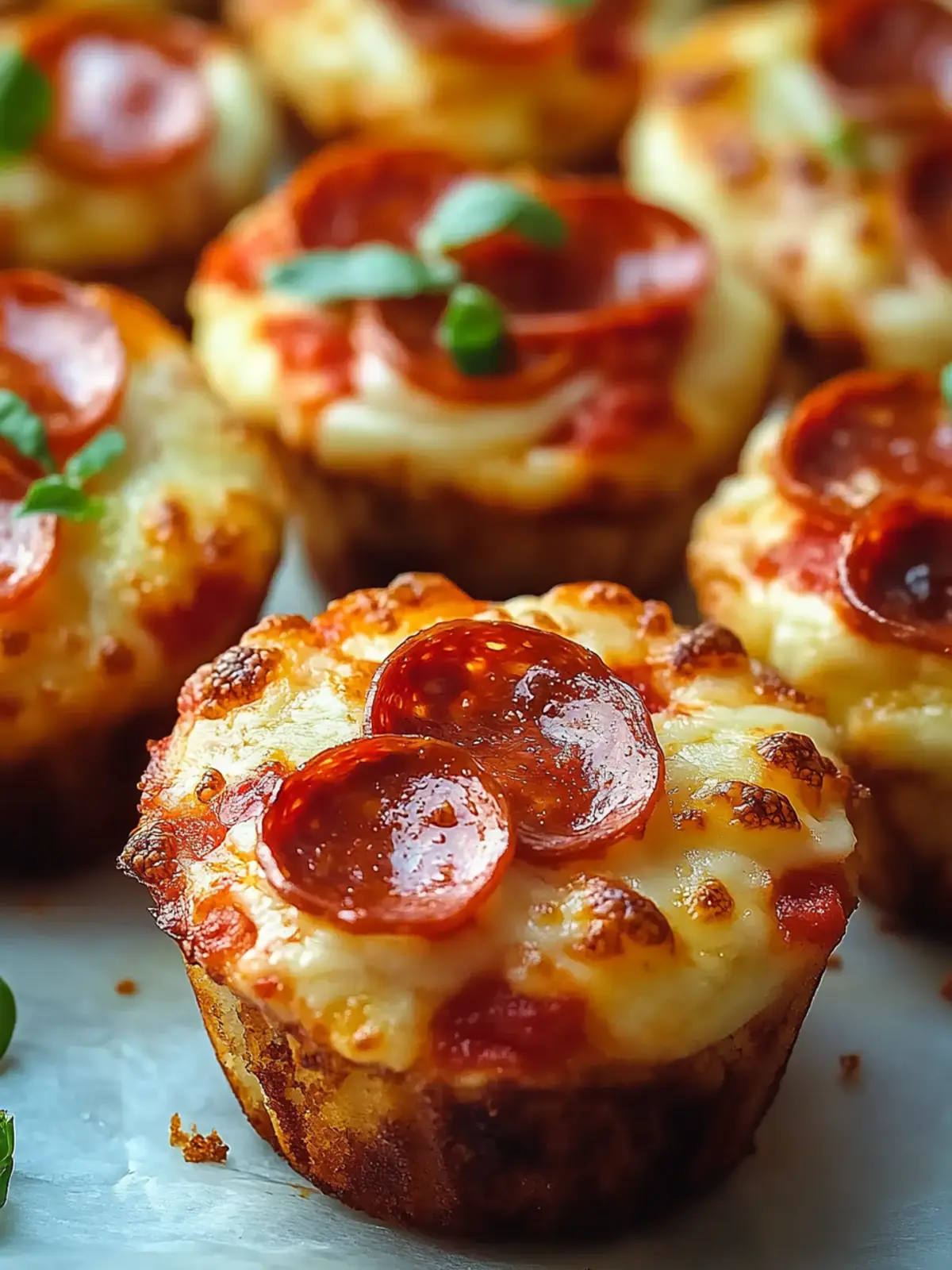 Pizza Cupcakes