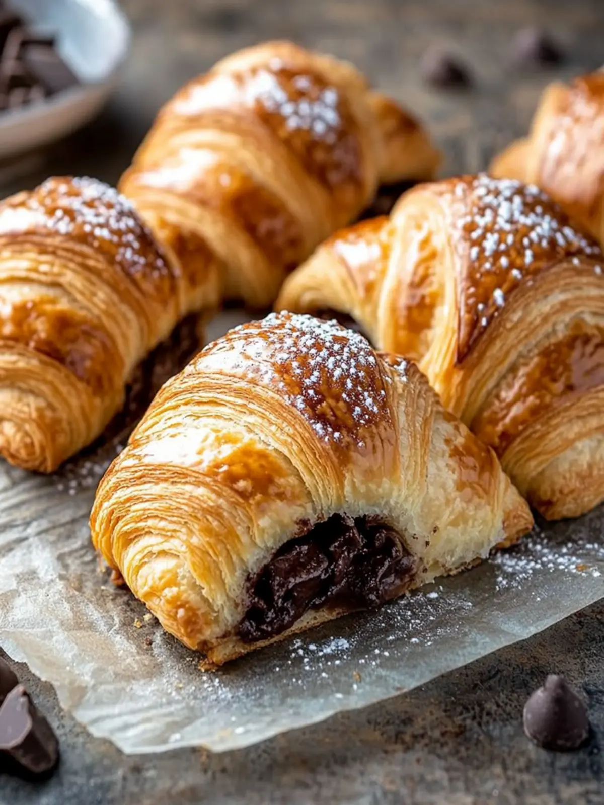 Melt-in-Your-Mouth Chocolate Croissants Made Easy 3 Chocolate Croissants