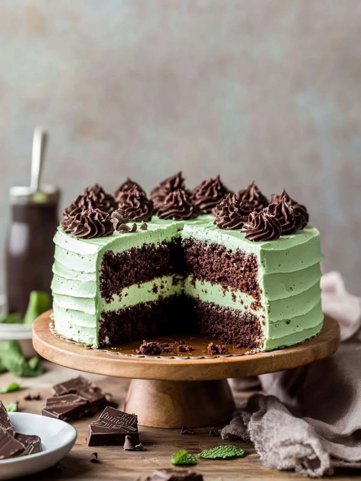 Andes Chocolate Mint Cake