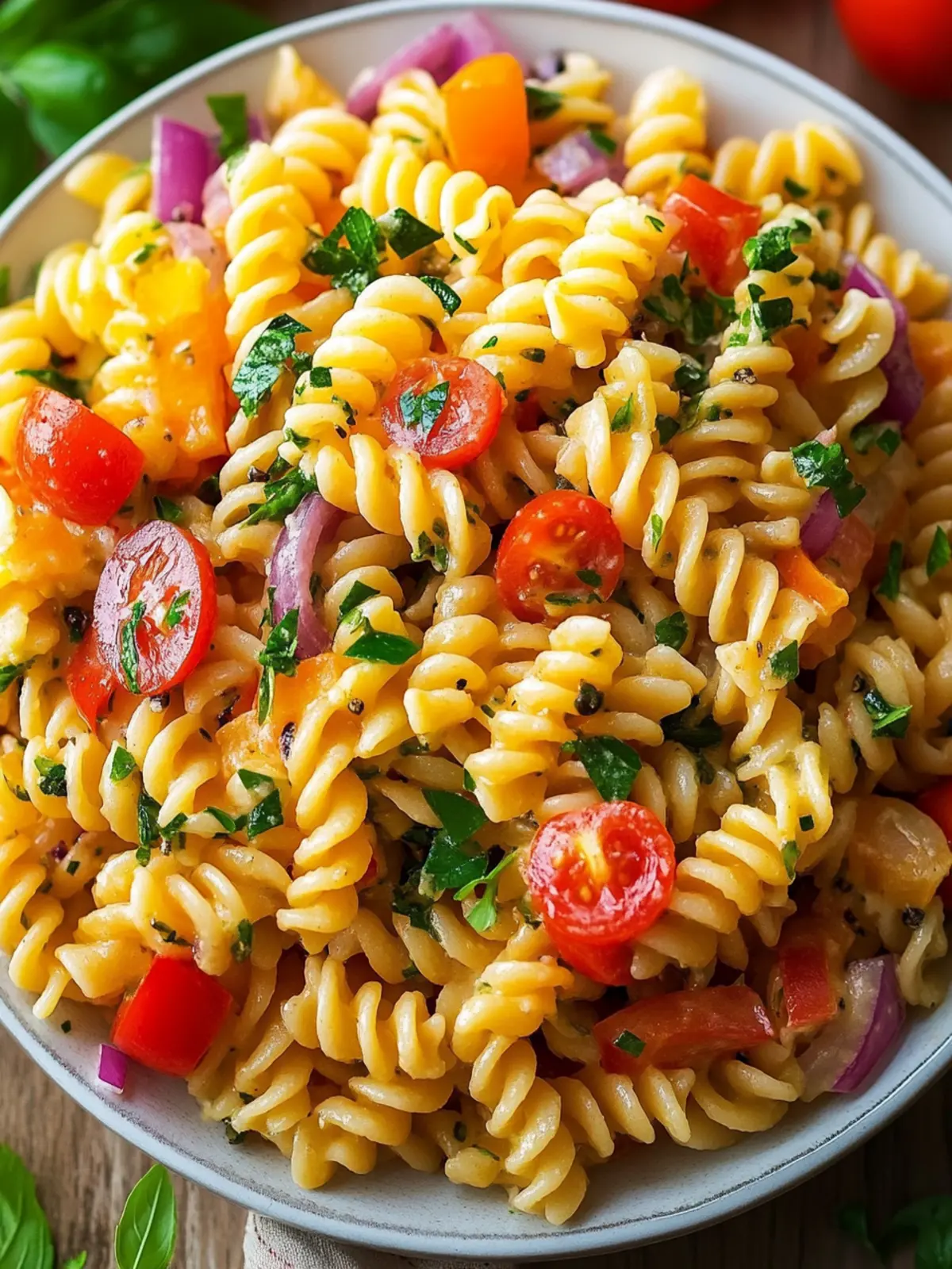 Italian Confetti Pasta Salad: Colorful, Customizable, and Delicious 2 Italian Confetti Pasta Salad