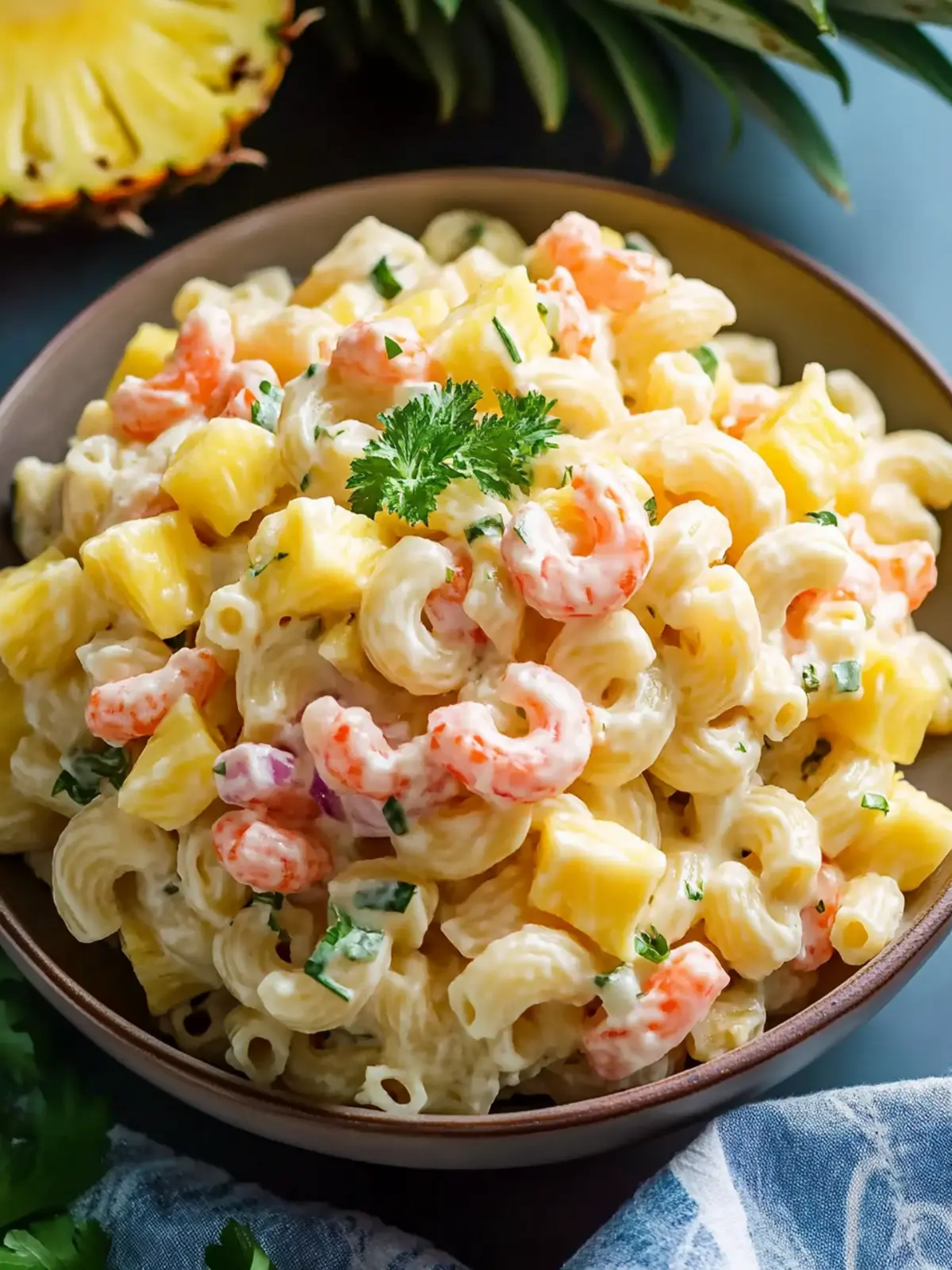 Delicious Sweet Hawaiian Pasta Salad with Pineapple Bliss 2 Sweet Hawaiian Pasta Salad with Pineapple
