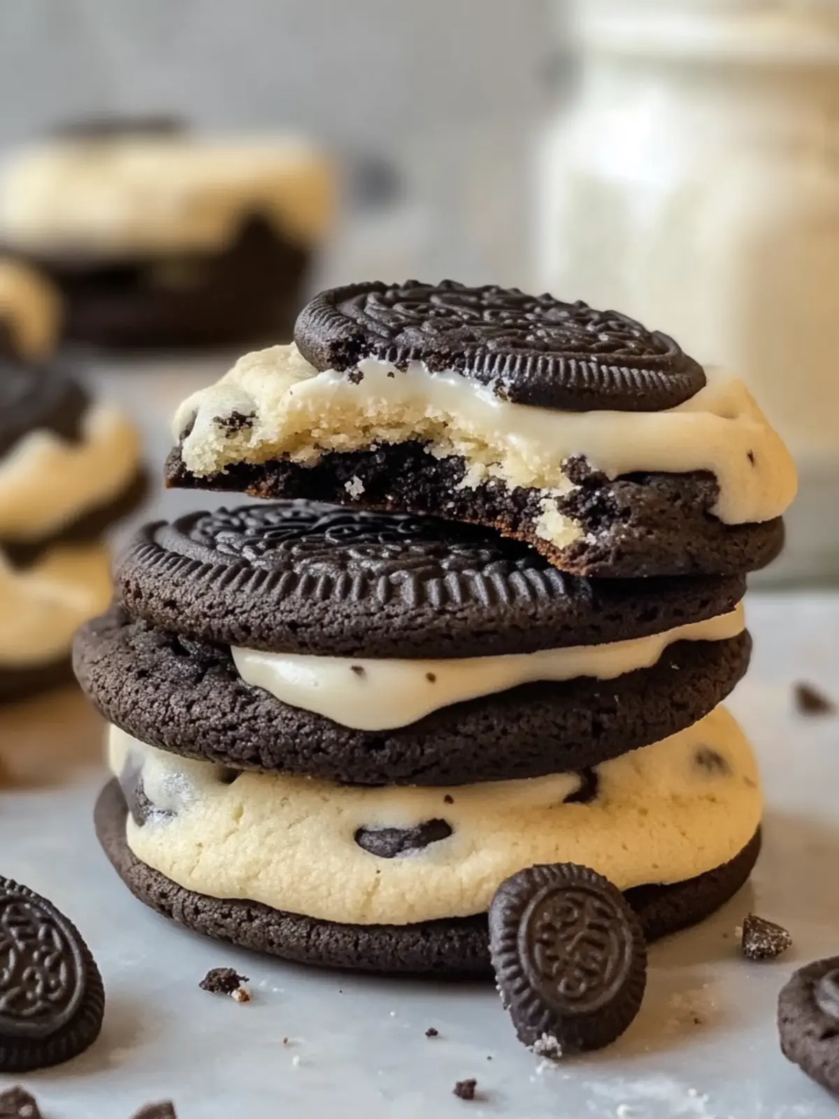 Gooey OREO NYC Cookies