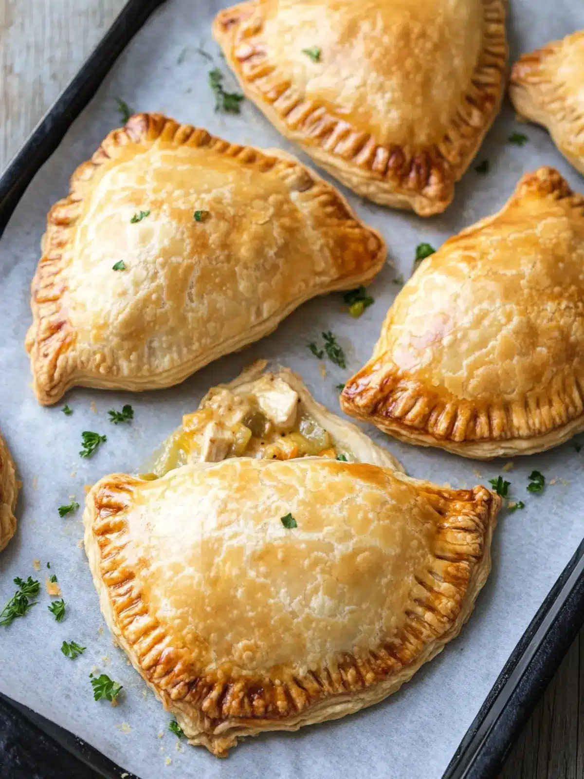 Chicken Pot Pie Hand Pies
