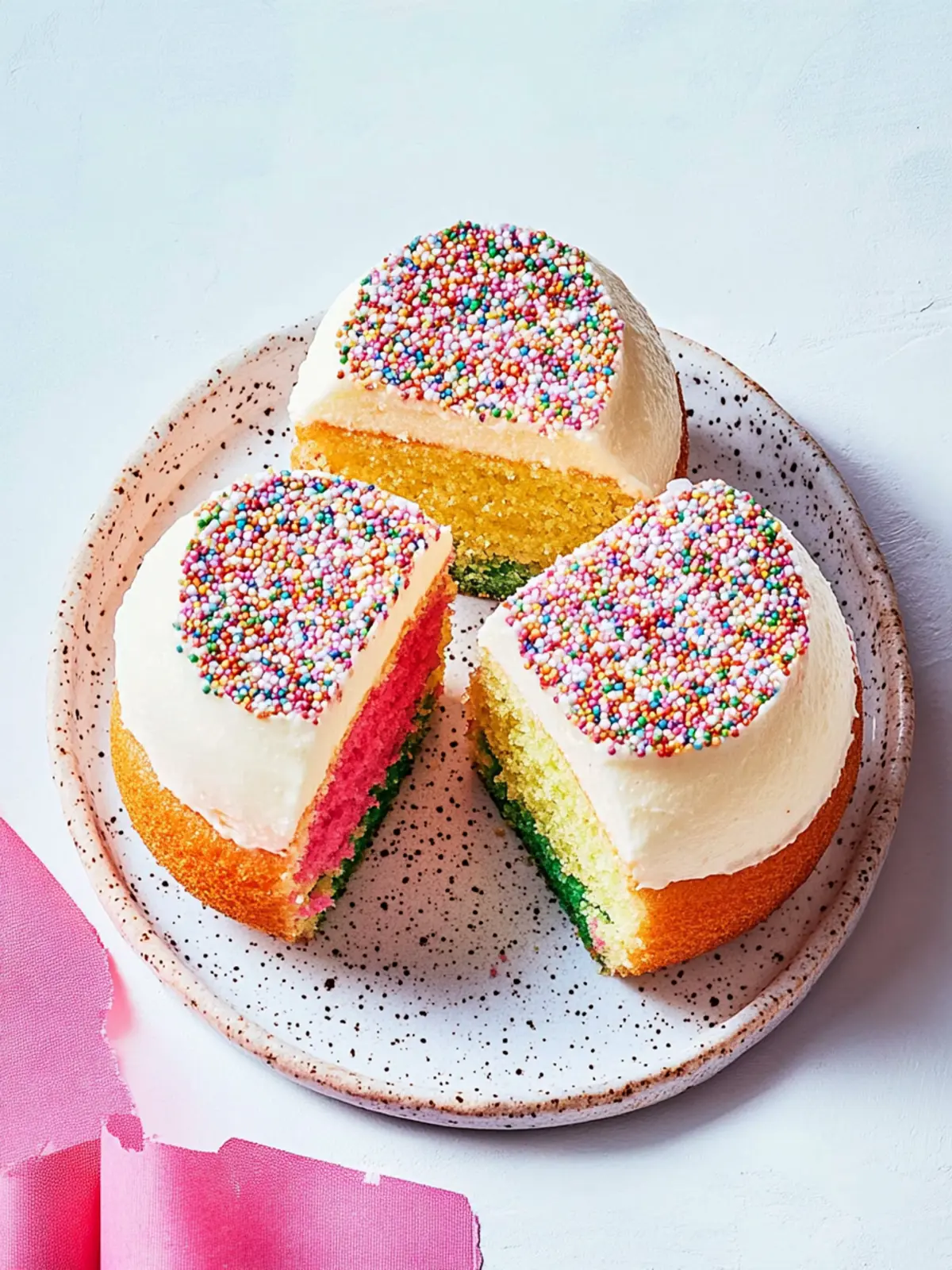 Pride mini cakes