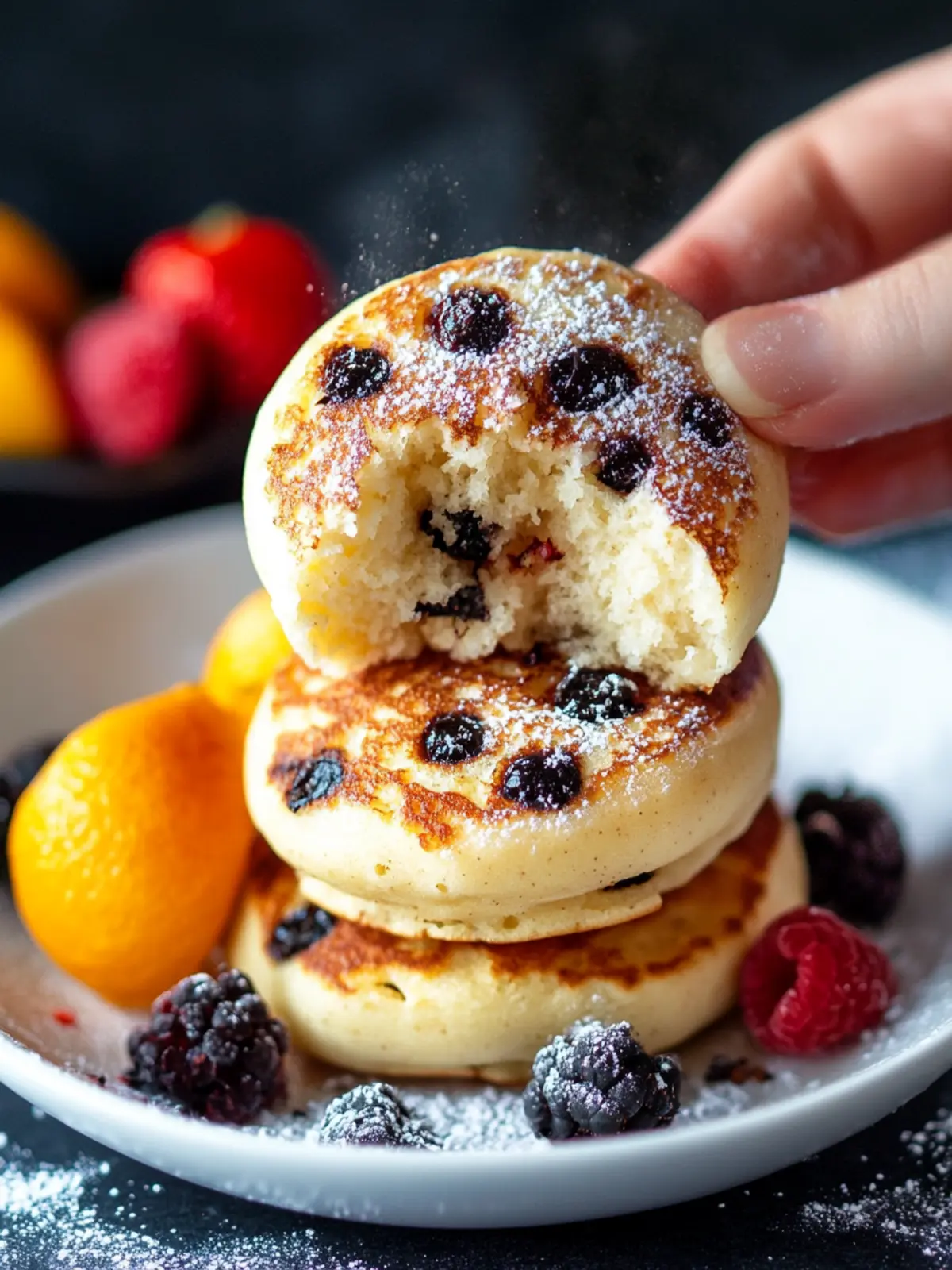 Light and Fluffy Easy Pancake Poppers for Family Fun 4 Easy Pancake Poppers