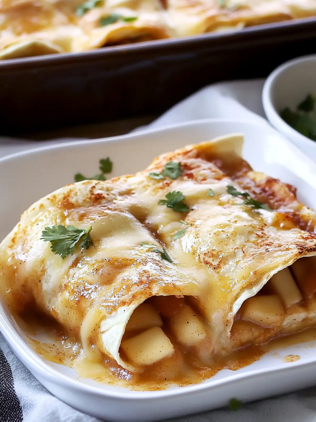 Delicious Apple Pie Enchiladas for a Fun Dessert Twist 2 Apple Pie Enchiladas
