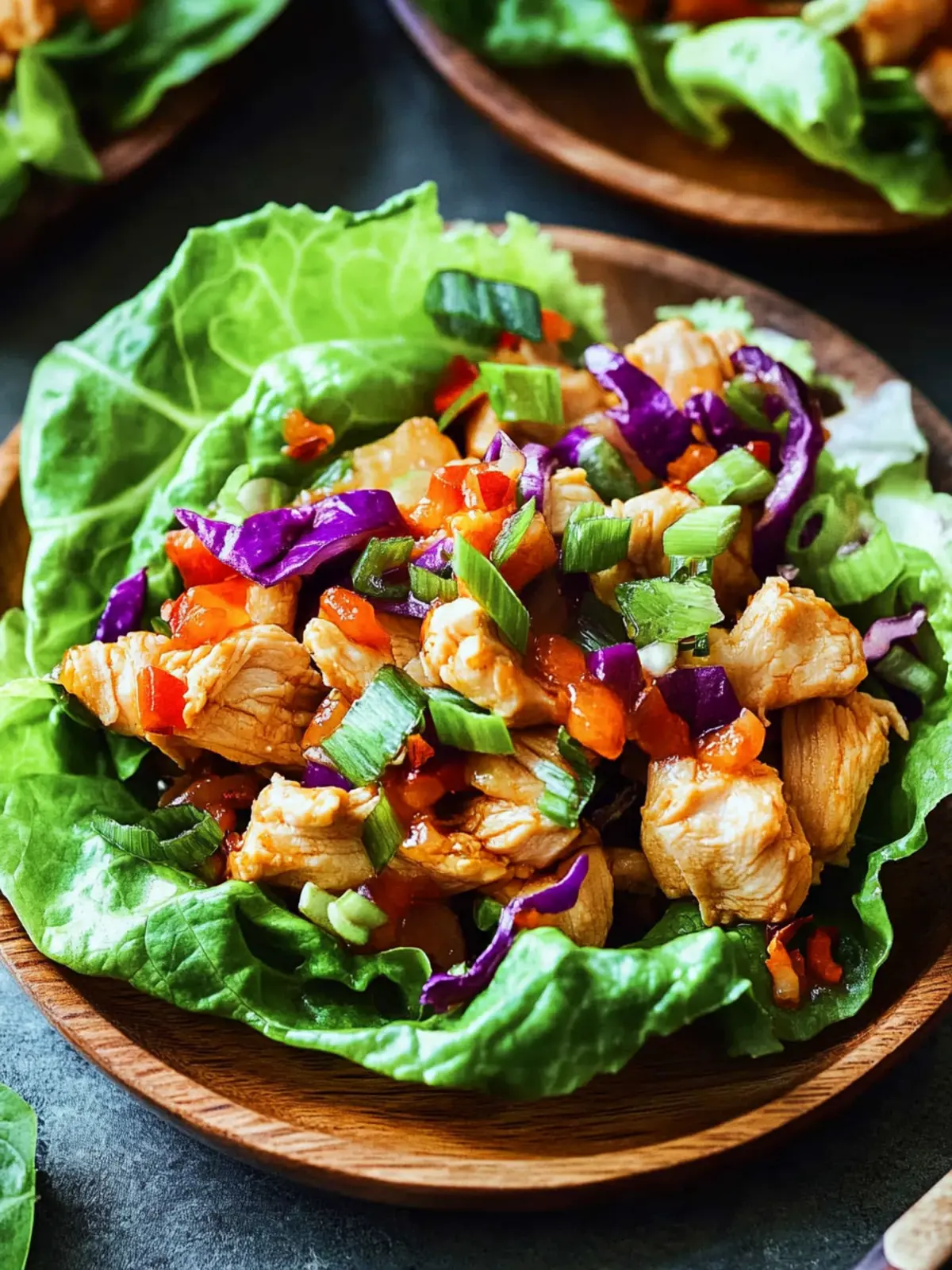 Savory Chicken Lettuce Wraps Ready in Just 25 Minutes! 3 Savory Chicken Lettuce Wraps