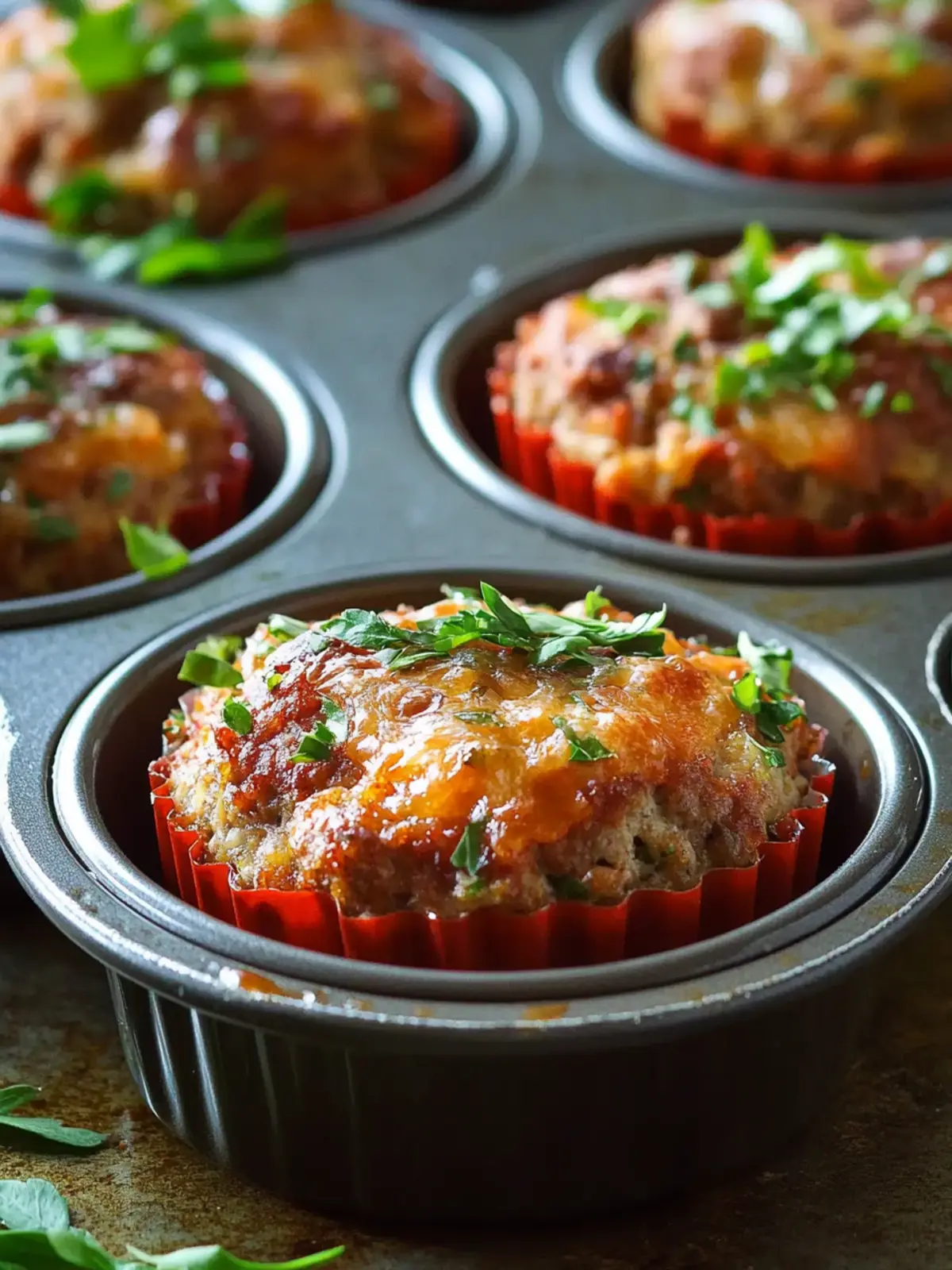 Muffin Tin Meatloaves