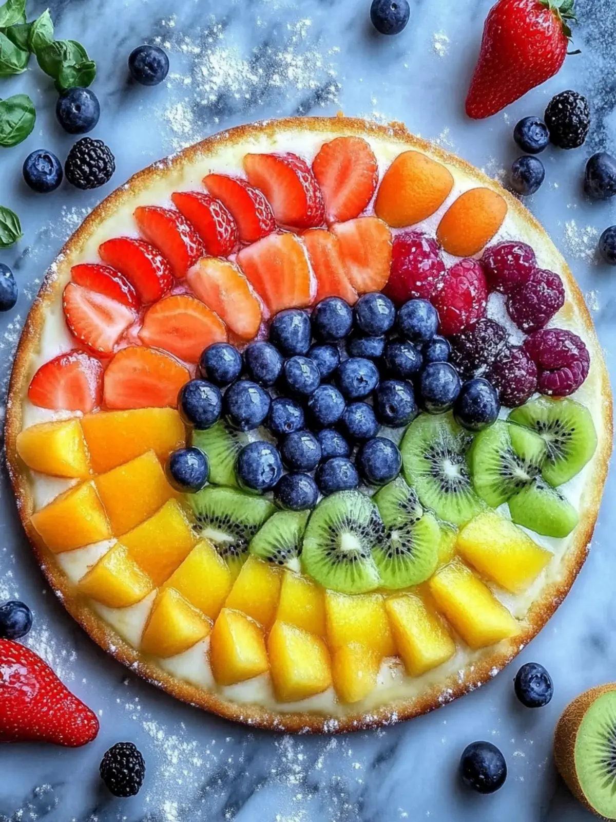 Rainbow Fruit Pizza: A Fun, Healthy Treat Your Family Will Love 2 Rainbow Fruit Pizza