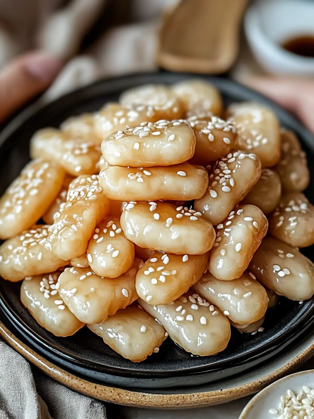 Sweet Soy Butter Korean Rice Cakes: 15-Minute Cozy Delight 2 Sweet Soy Butter Korean Rice Cakes