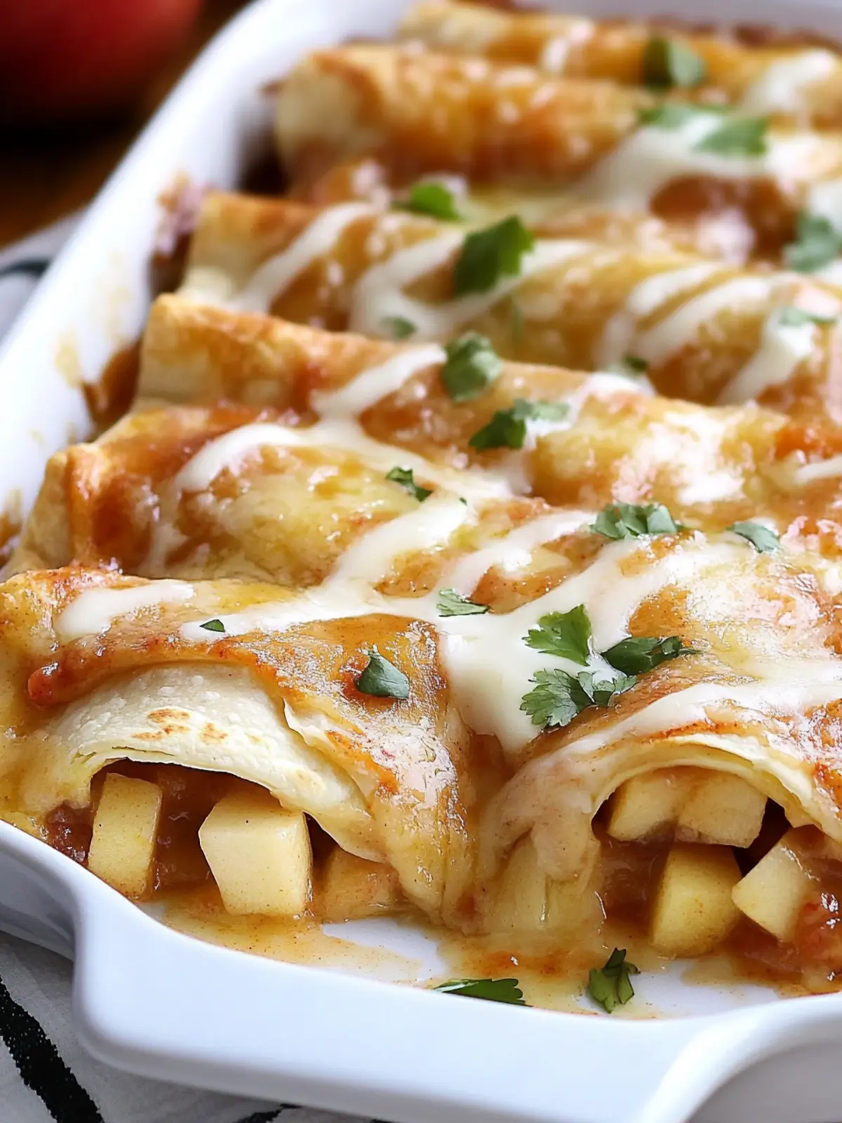 Delicious Apple Pie Enchiladas for a Fun Dessert Twist 5 Apple Pie Enchiladas