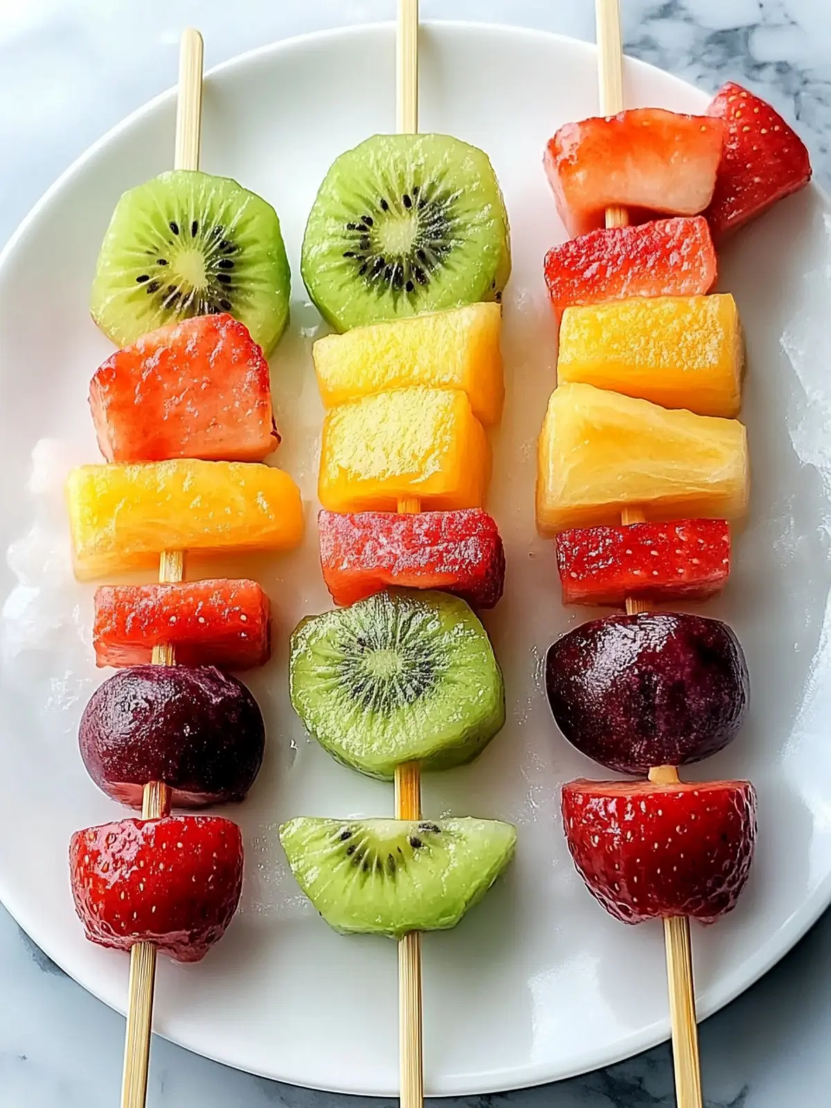 Colorful Fruit Kabobs
