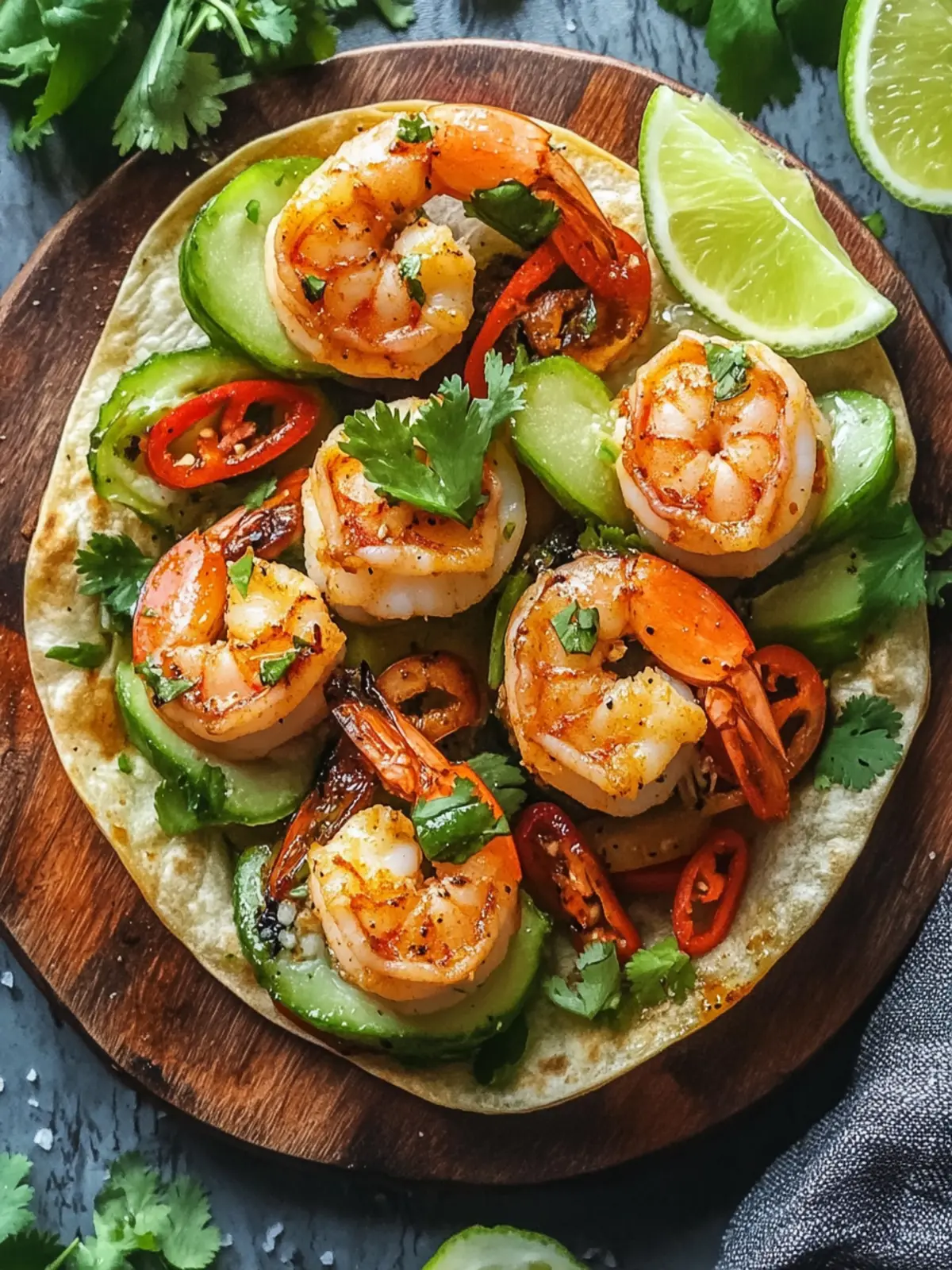 Zesty Chili Lime Shrimp Wraps: A Quick Coastal Treat 3 Zesty Chili Lime Shrimp Wraps