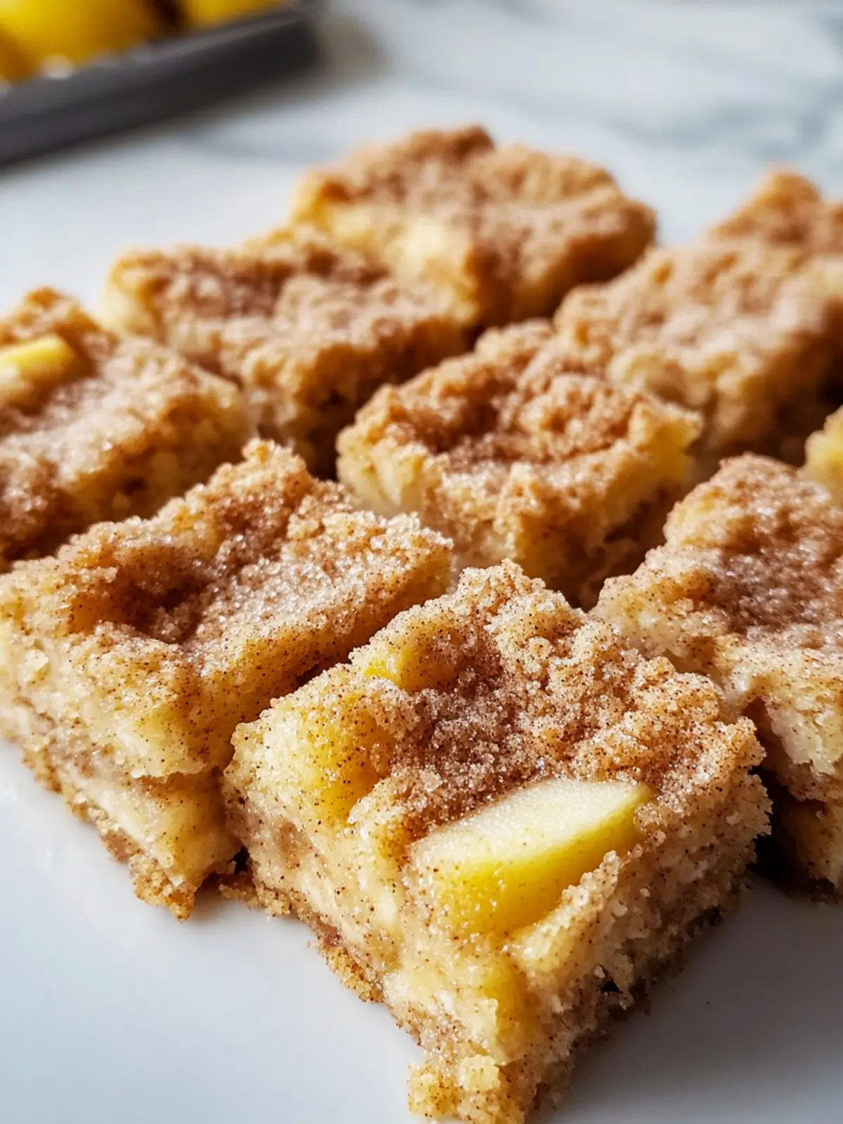 Apple Snickerdoodle Bars