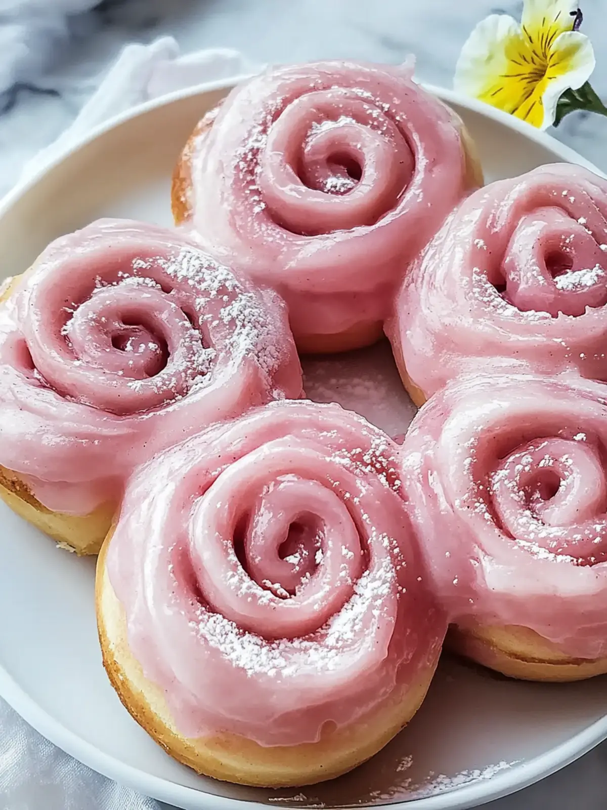 Delicious Pink Cinnamon Rolls That Wow at Every Brunch 4 Delicious Pink Cinnamon Rolls