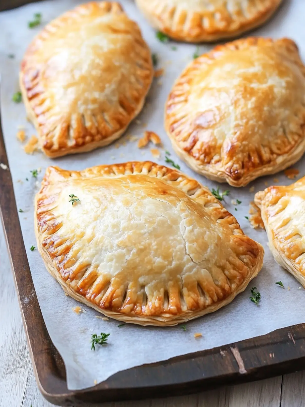 Chicken Pot Pie Hand Pies
