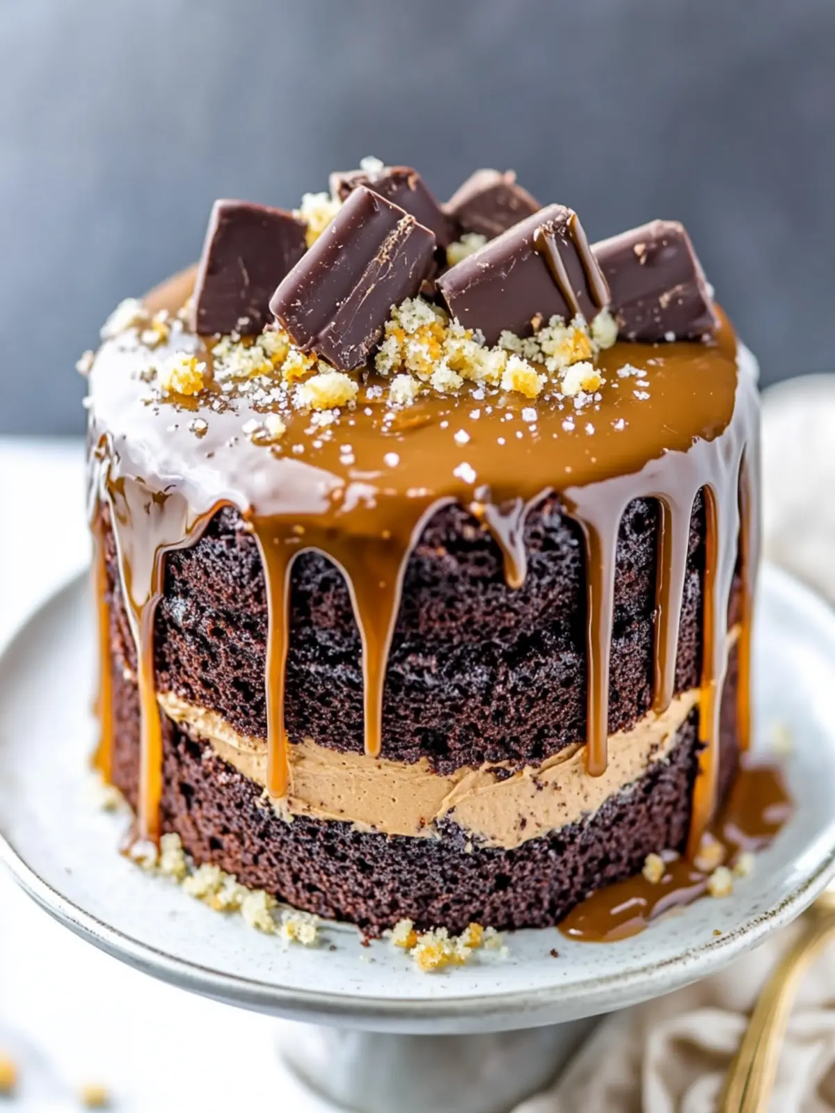 Irresistible Salted Caramel Chocolate Cake You'll Adore 4 Salted Caramel Chocolate Cake