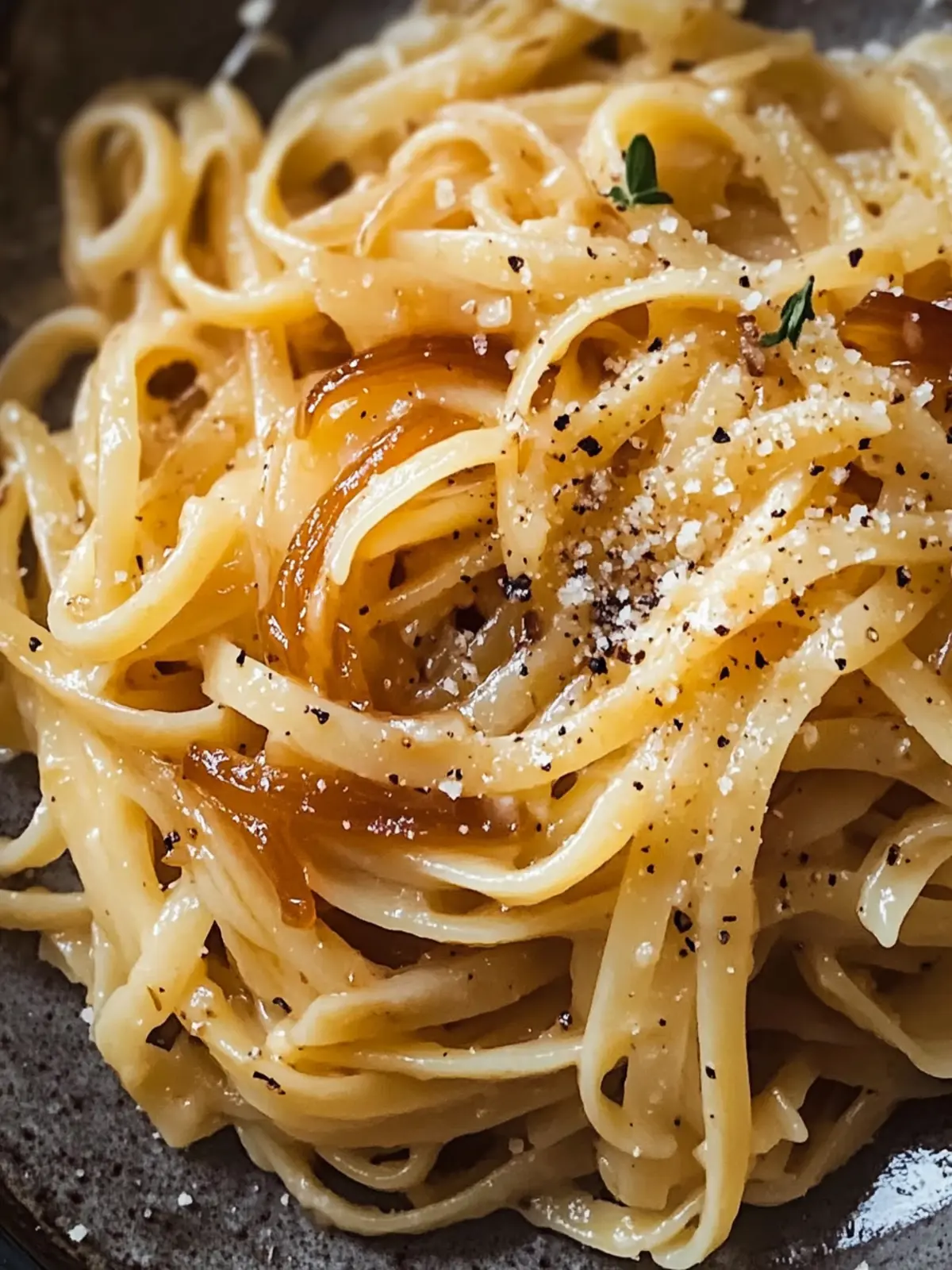 Indulge in Caramelized Onion Pasta with Creamy Bliss 4 Caramelized Onion Pasta