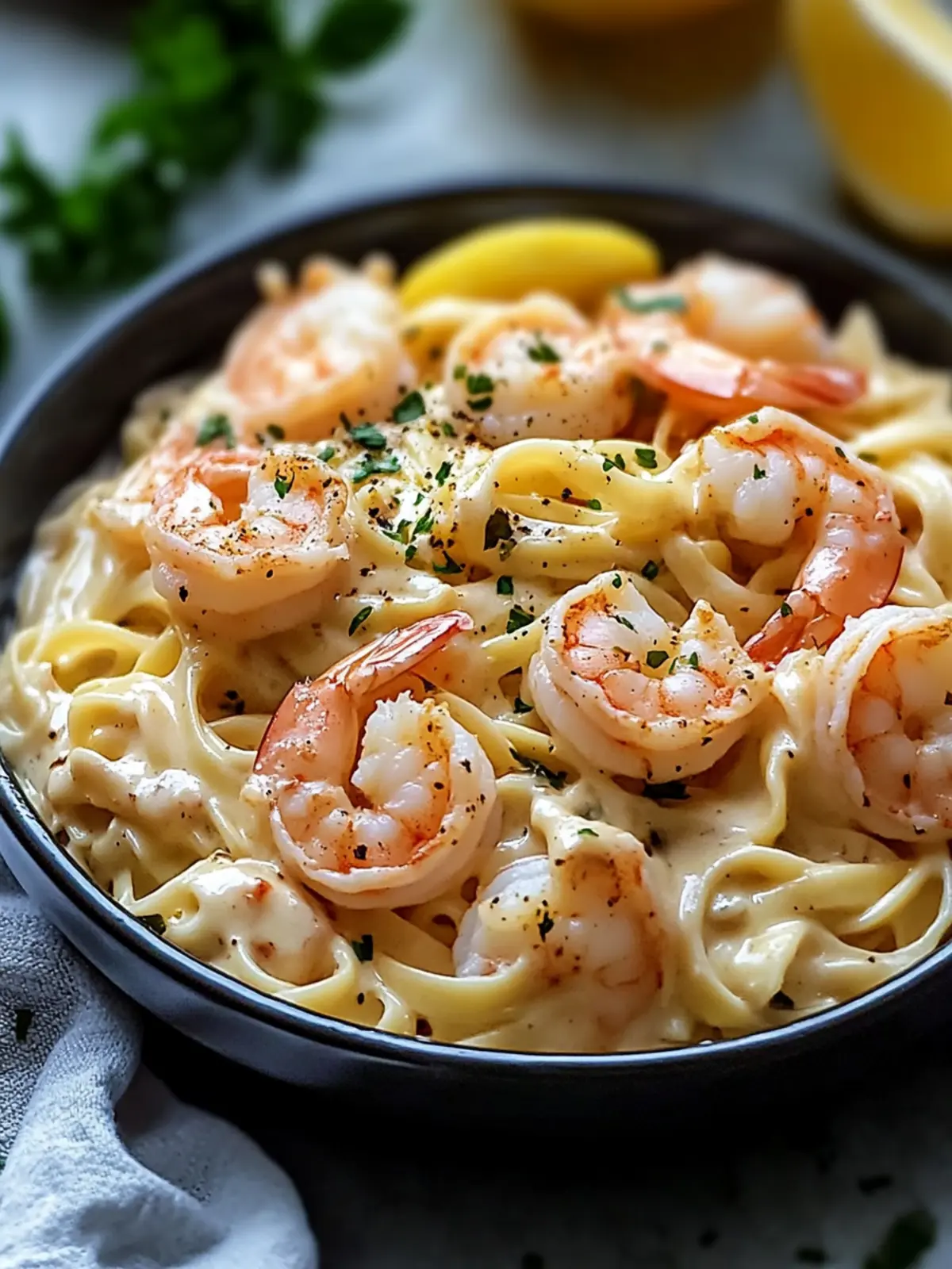 Creamy Shrimp & Crab Alfredo Roll-Ups: A Seafood Delight 2 Creamy Shrimp & Crab Alfredo