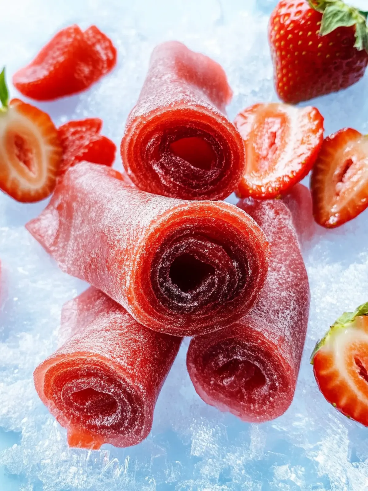 Delicious Strawberry Fruit Roll-Ups Made Easy at Home 4 Strawberry Fruit Roll-Ups