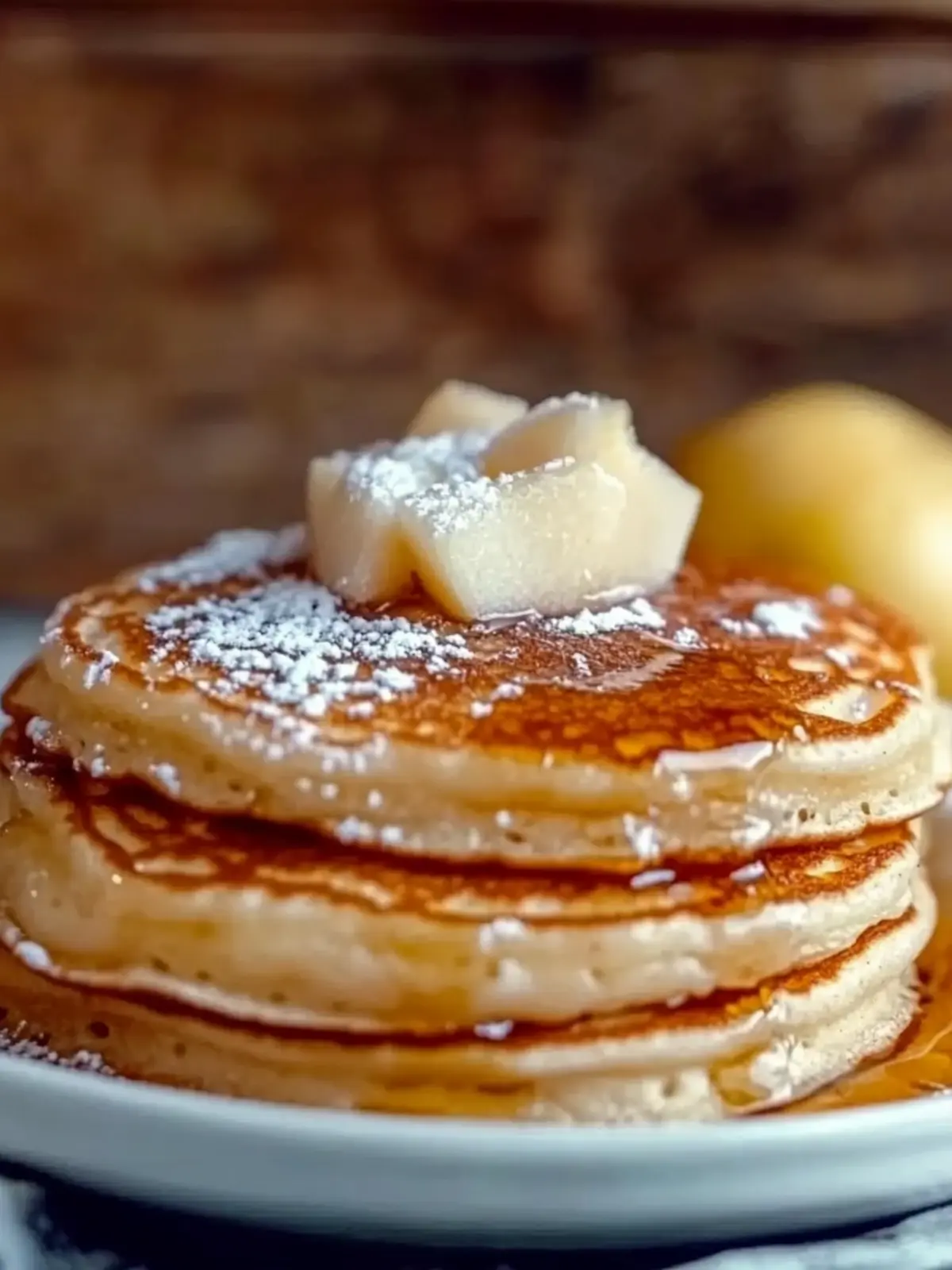 Fluffy Apple Yogurt Pancakes for a Blissful Breakfast 3 Apple Yogurt Pancakes