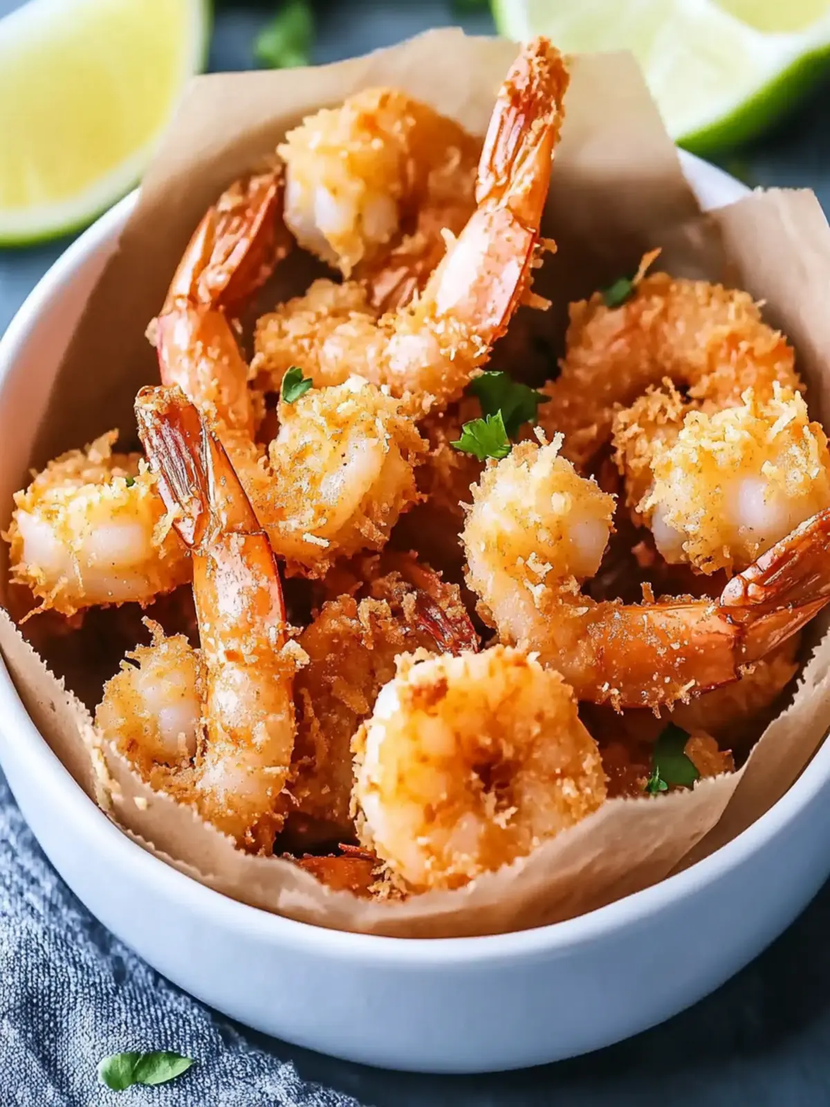 Crunchy Air Fryer Coconut Shrimp for Guilt-Free Paradise Bites 2 Crunchy Air Fryer Coconut Shrimp