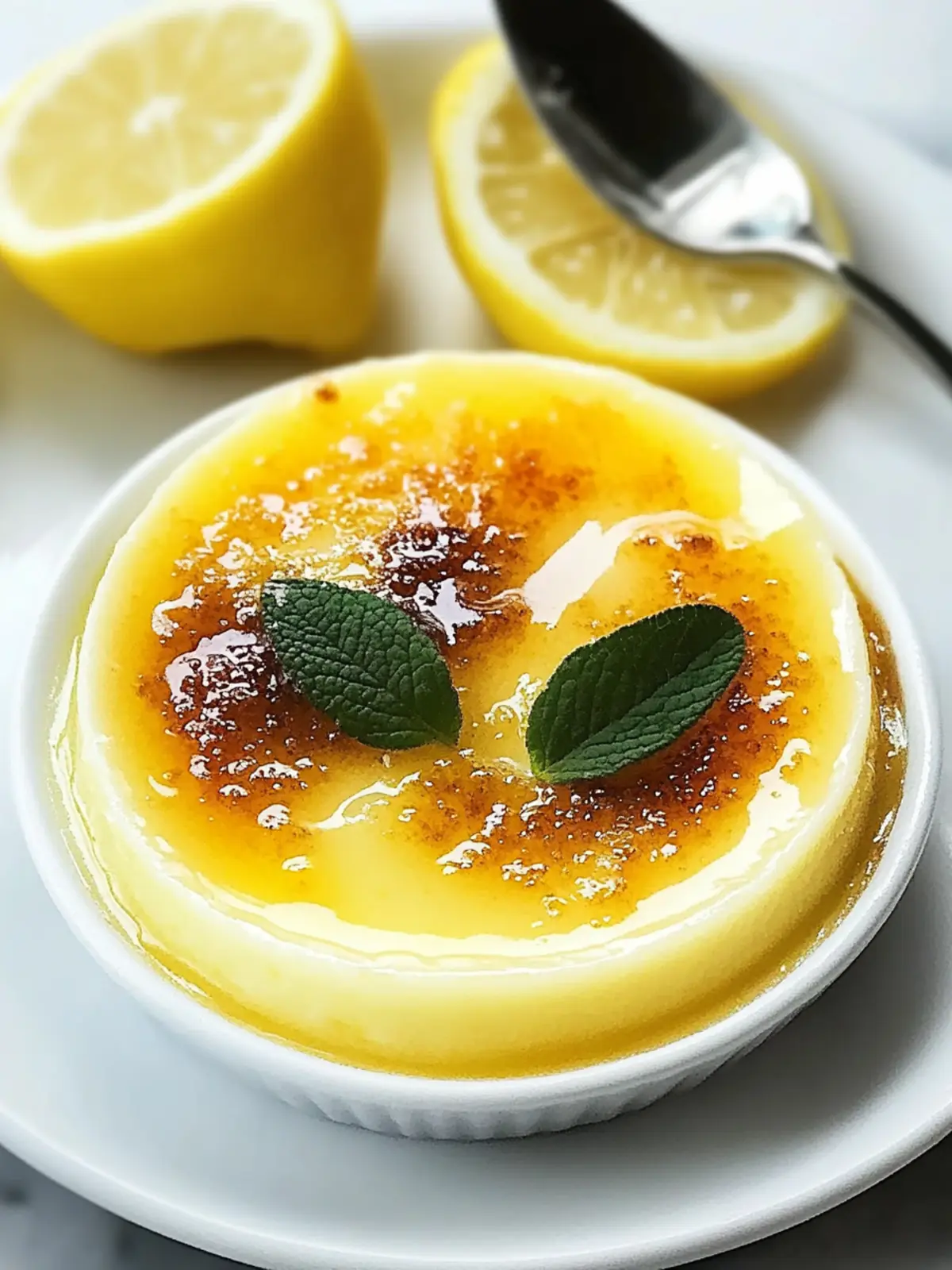 Lemon Posset Brûlée: Quick, Irresistibly Creamy Delight 5 Lemon Posset Brûlée