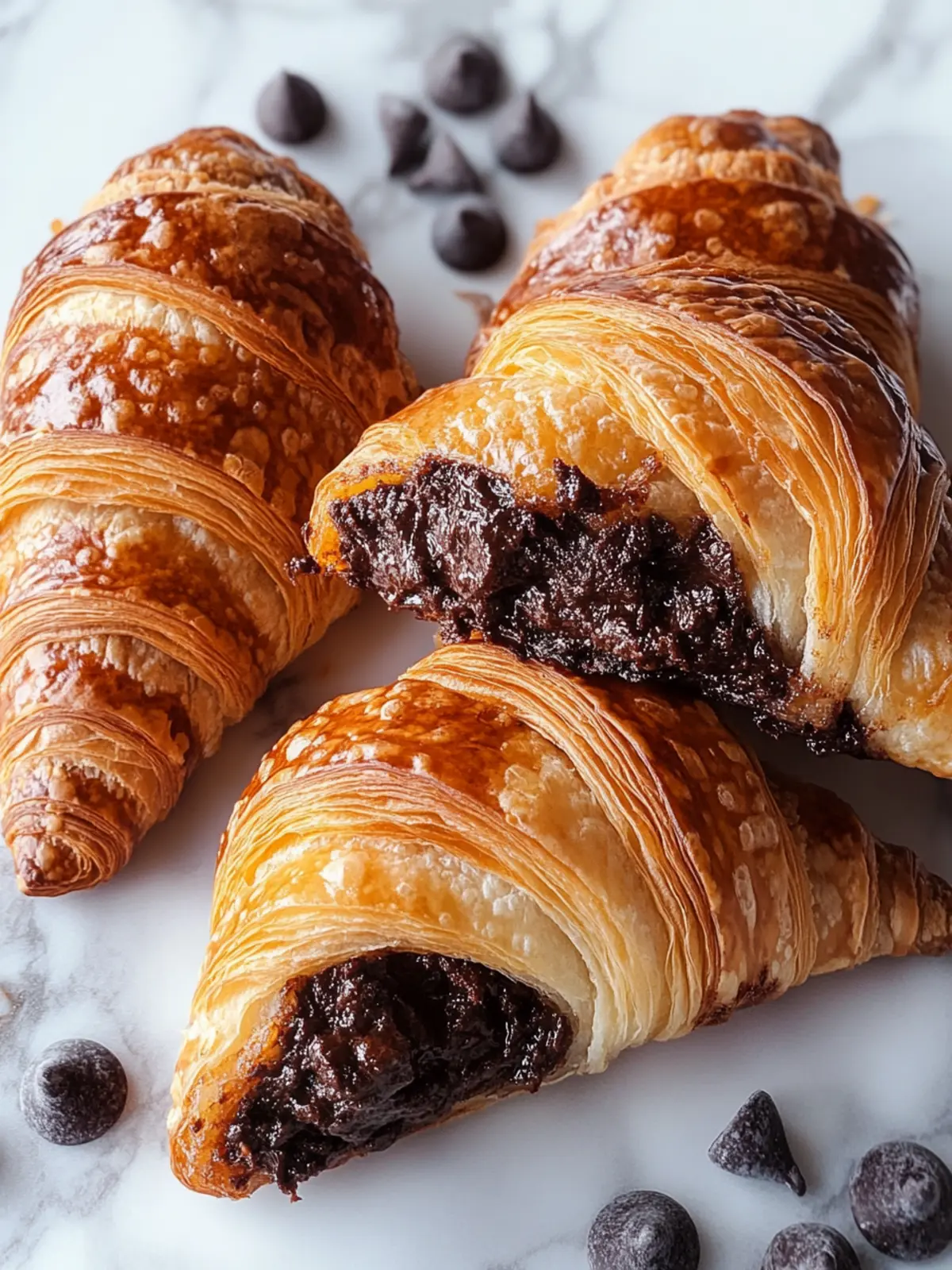 Brownie Batter Croissants