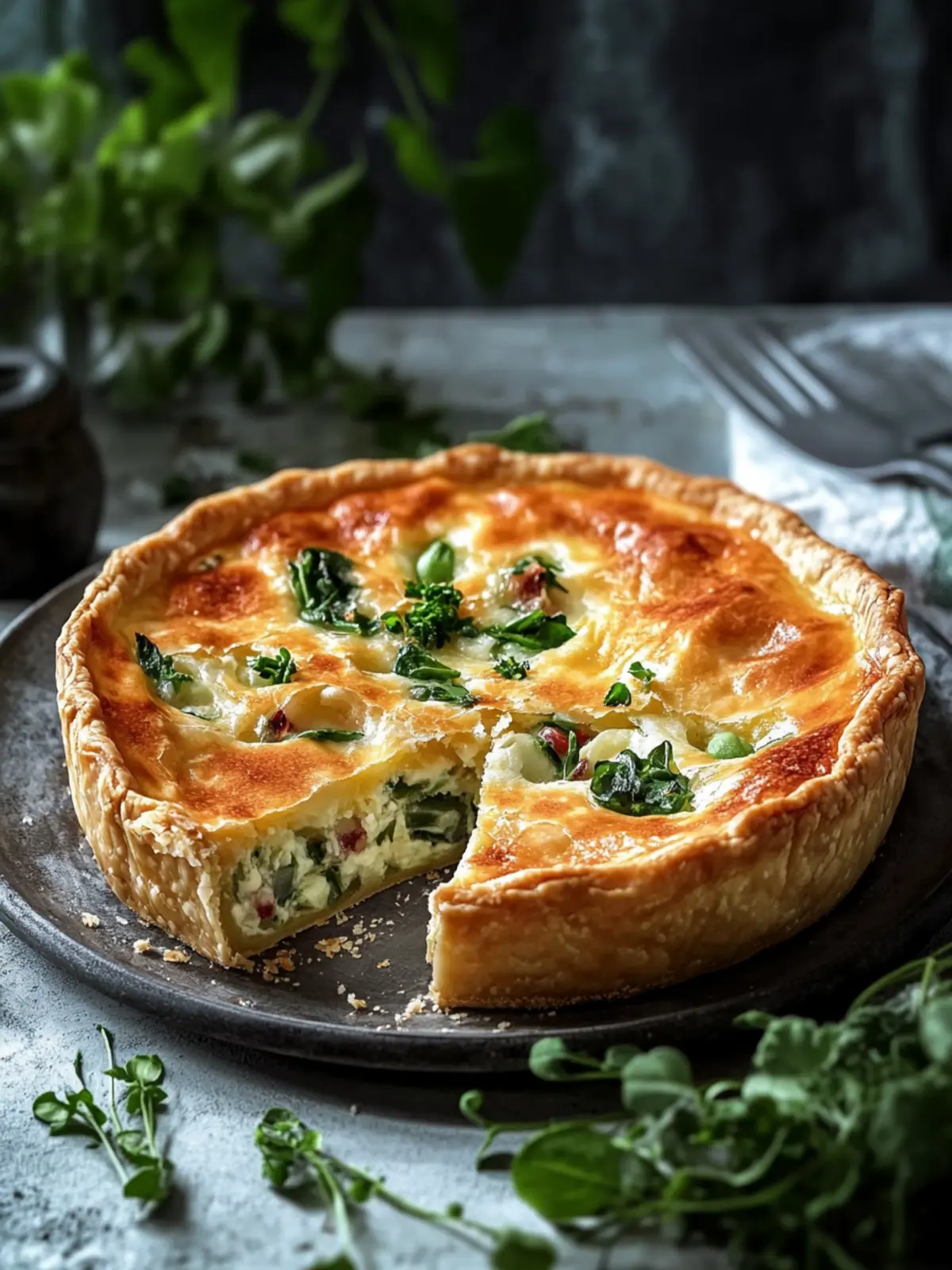 Savoury Impossible Pie: A Crustless Wonder for Everyone 2 Savoury Impossible Pie