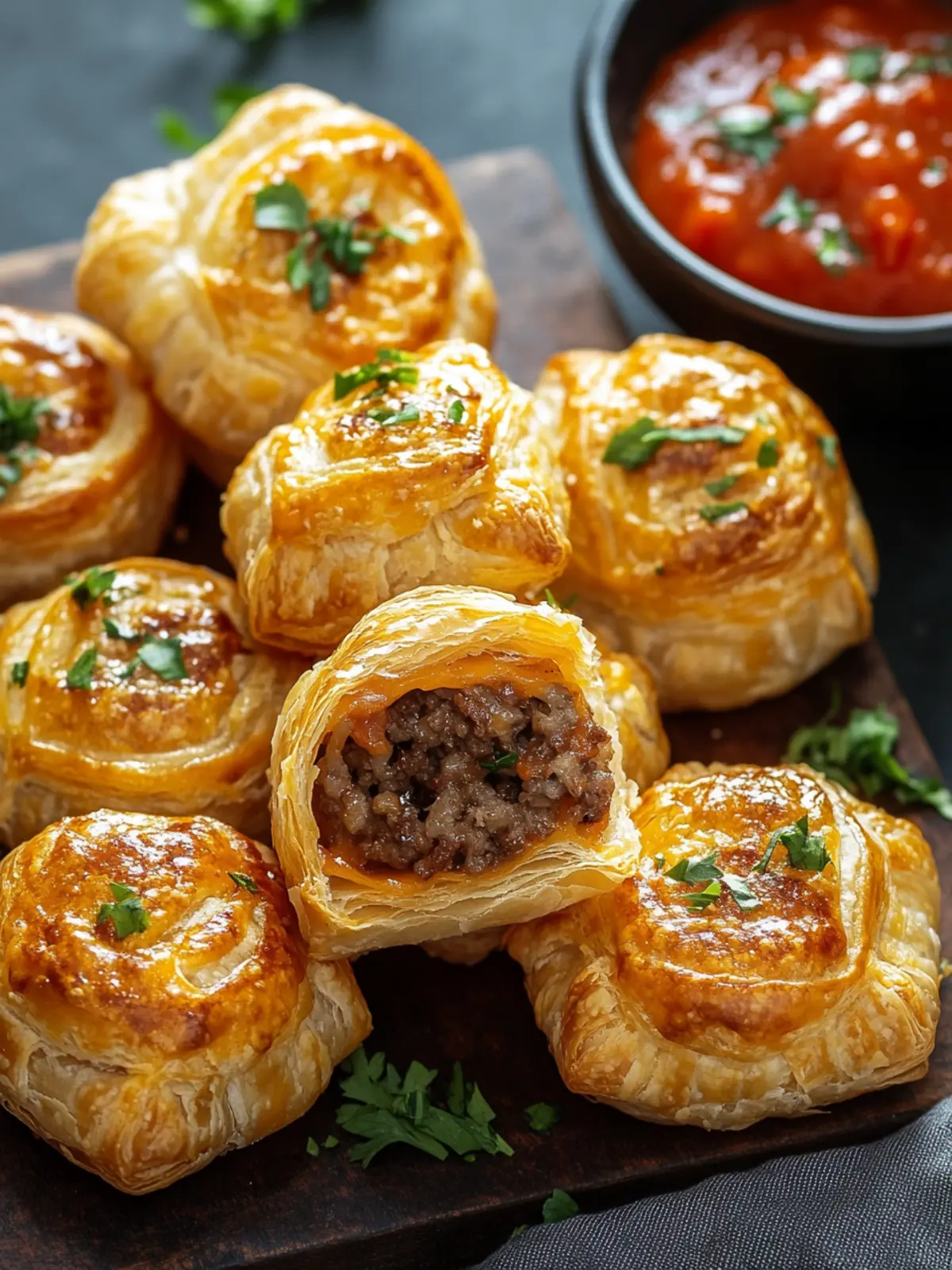 Cheeseburger Puff Pastry Bites: Your New Favorite Snack 4 Cheeseburger Puff Pastry Bites