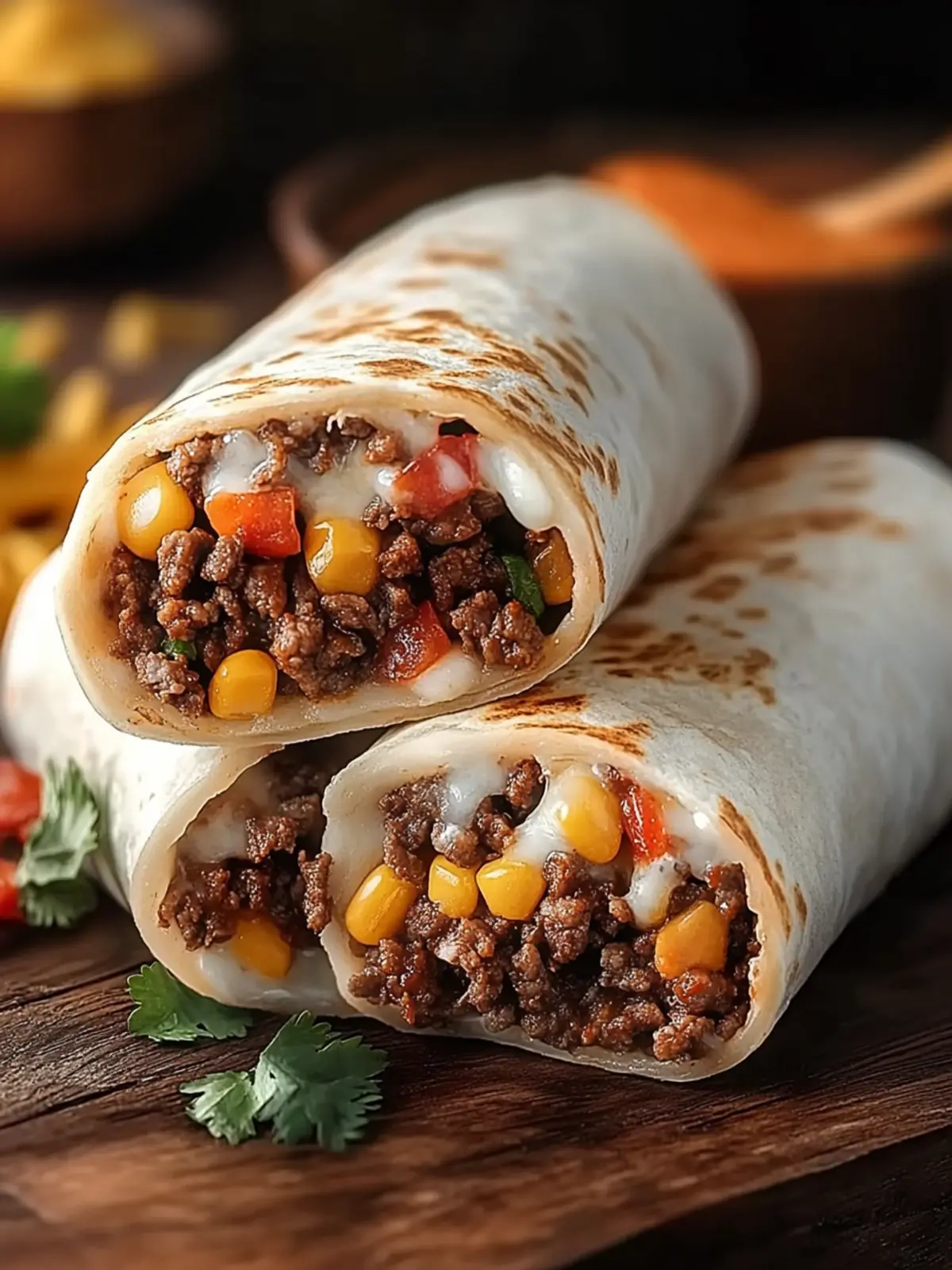Cheesy Beef Burrito: Quick, Healthy, and Totally Customizable 4 Cheesy Beef Burrito