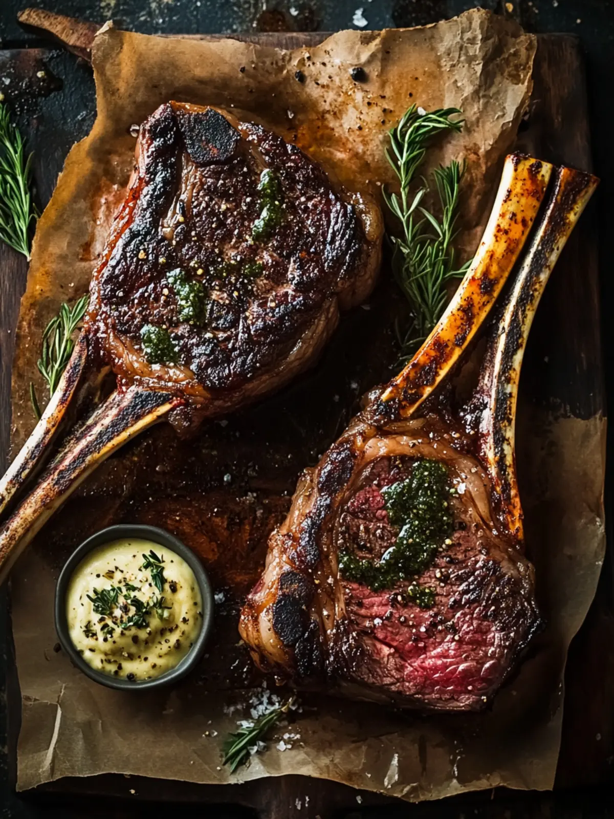 Smoked Tomahawk Steaks: Your Ultimate BBQ Showstopper 2 Smoked Tomahawk Steaks