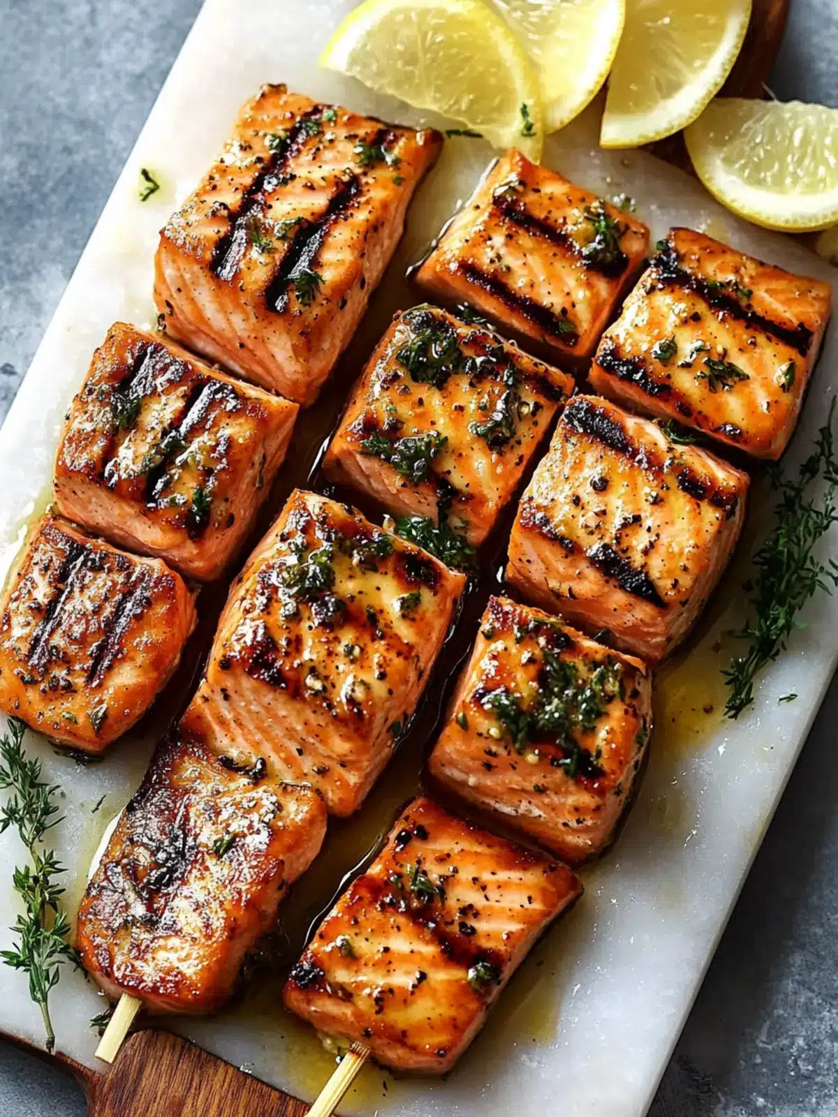 Delicious Grilled Salmon Skewers for Your Summer BBQ Bliss 5 Grilled Salmon