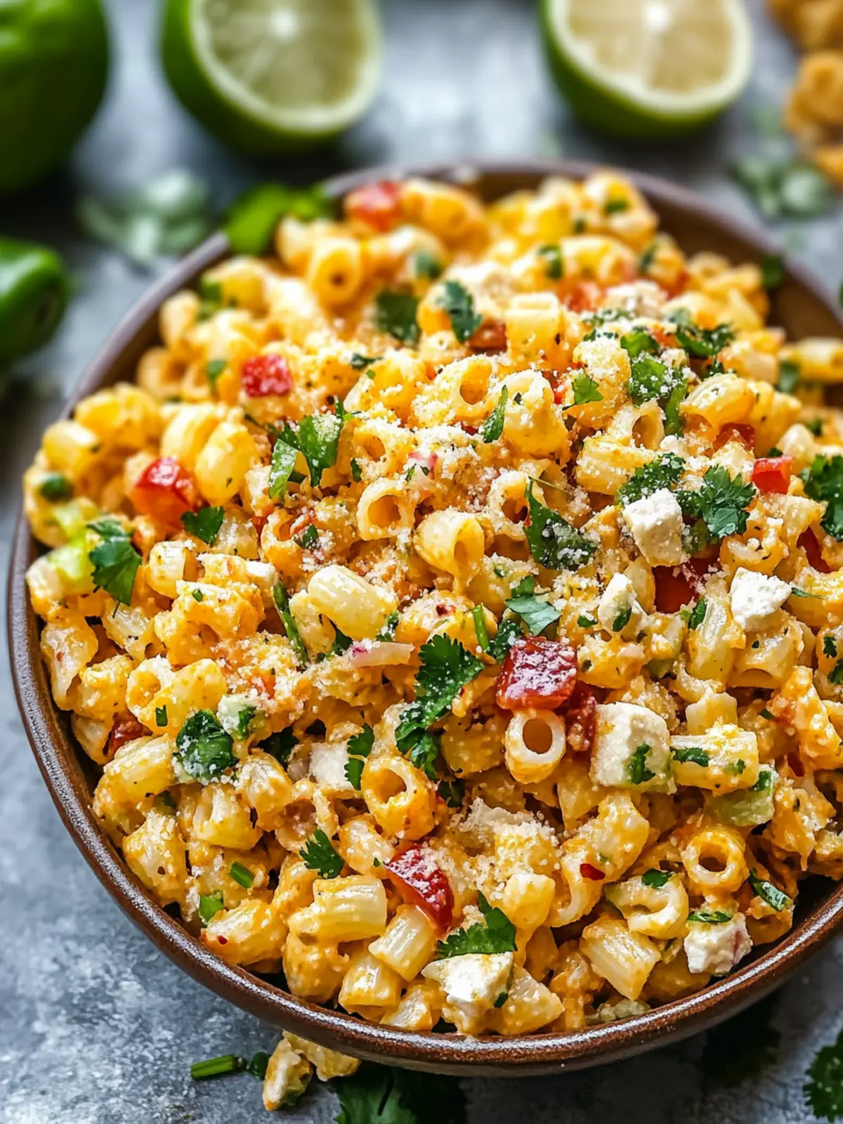 Zesty Elote Pasta Salad: Fresh Flavors in Every Bite! 3 Elote Pasta Salad