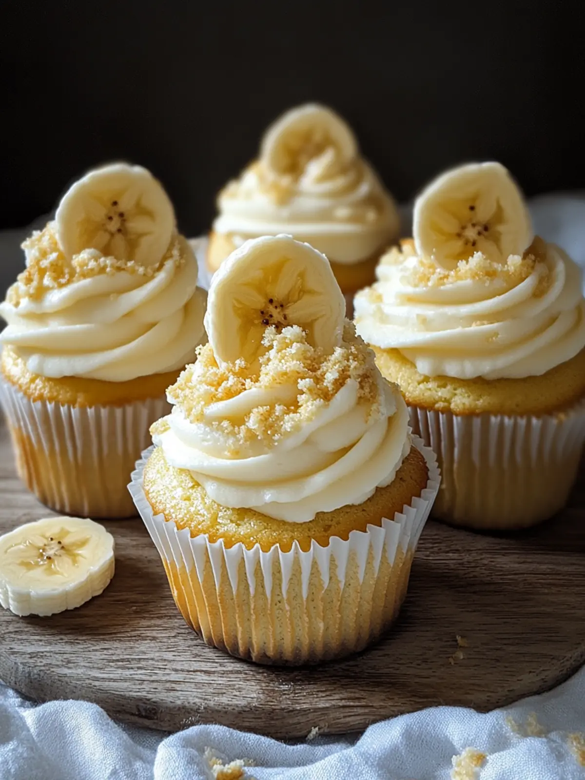 Delicious Banana Cream Cupcakes That’ll Brighten Your Day 4 Banana Cream Cupcakes