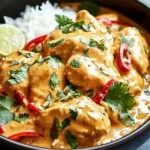 Crockpot Thai Peanut Chicken – Easy Comfort with a Kick 8 Crockpot Thai Peanut Chicken