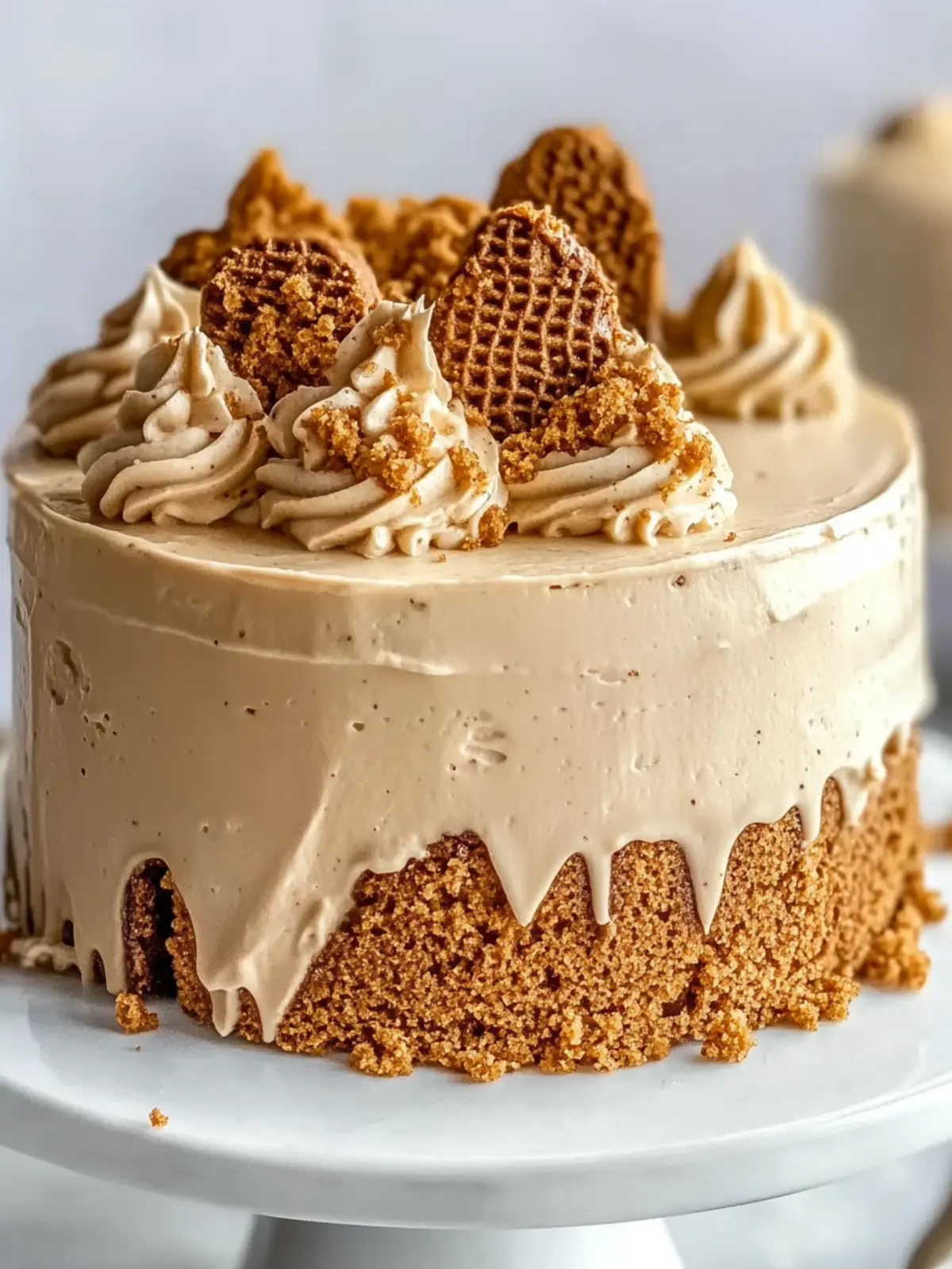 Irresistible Biscoff Cookie Butter Cake You Must Try Today 5 Biscoff Cookie Butter Cake