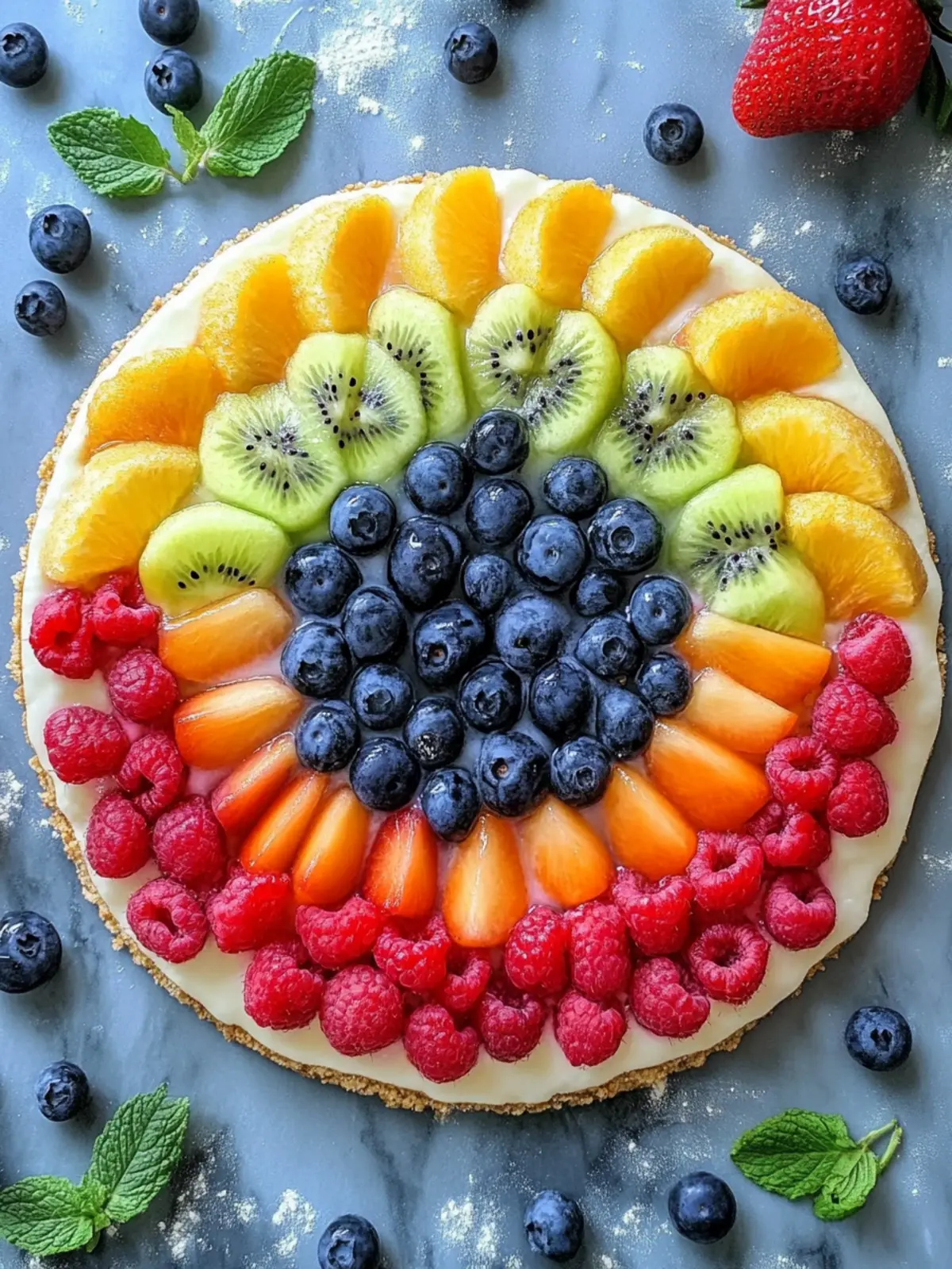 Rainbow Fruit Pizza: A Fun, Healthy Treat Your Family Will Love 3 Rainbow Fruit Pizza